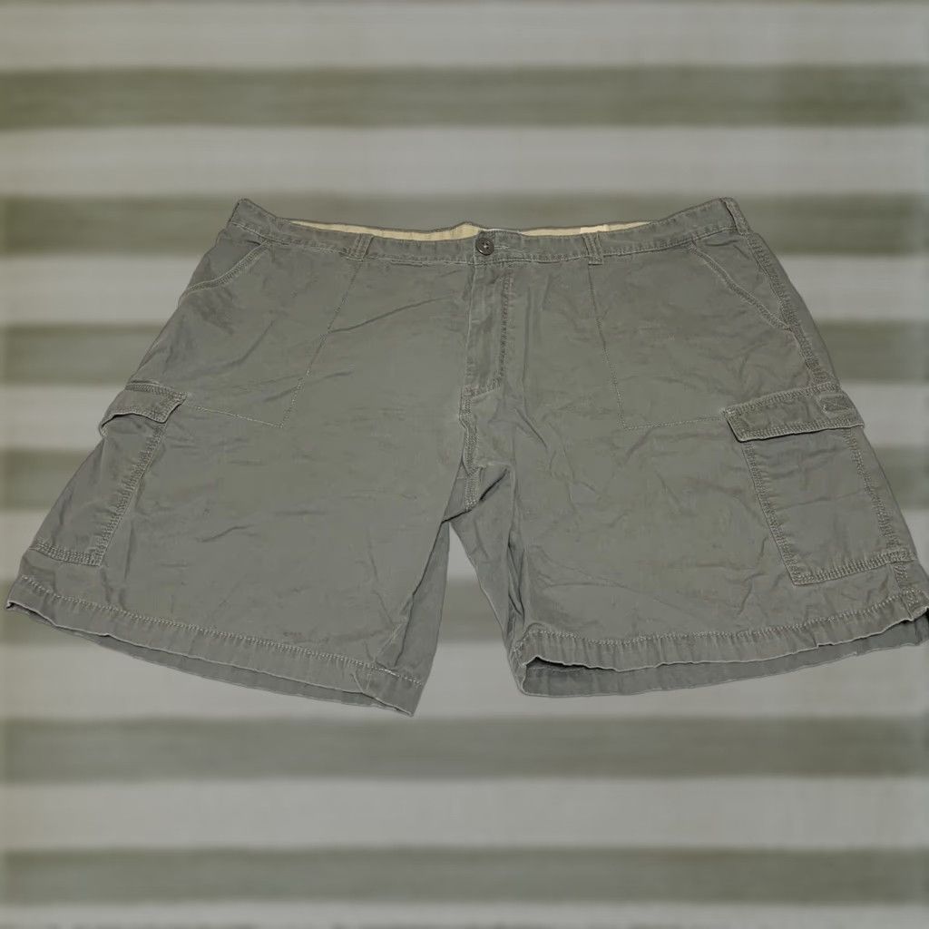 Vintage Red Head Brand Co. Men's Cargo Shorts 47 Gray Cargo Casual 47 in Waist Regular Men Gray Shorts Mens Vintage? No Size US 30 / EU 46 - 1 Thumbnail