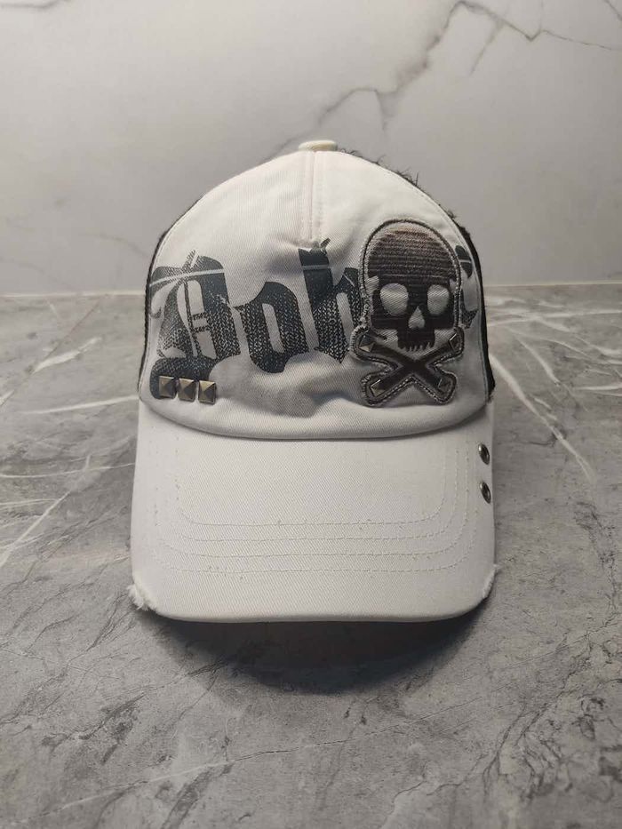 Japanese Brand Skulls By Dohc Distressed Style Cap Hat Size ONE SIZE - 2 Thumbnail