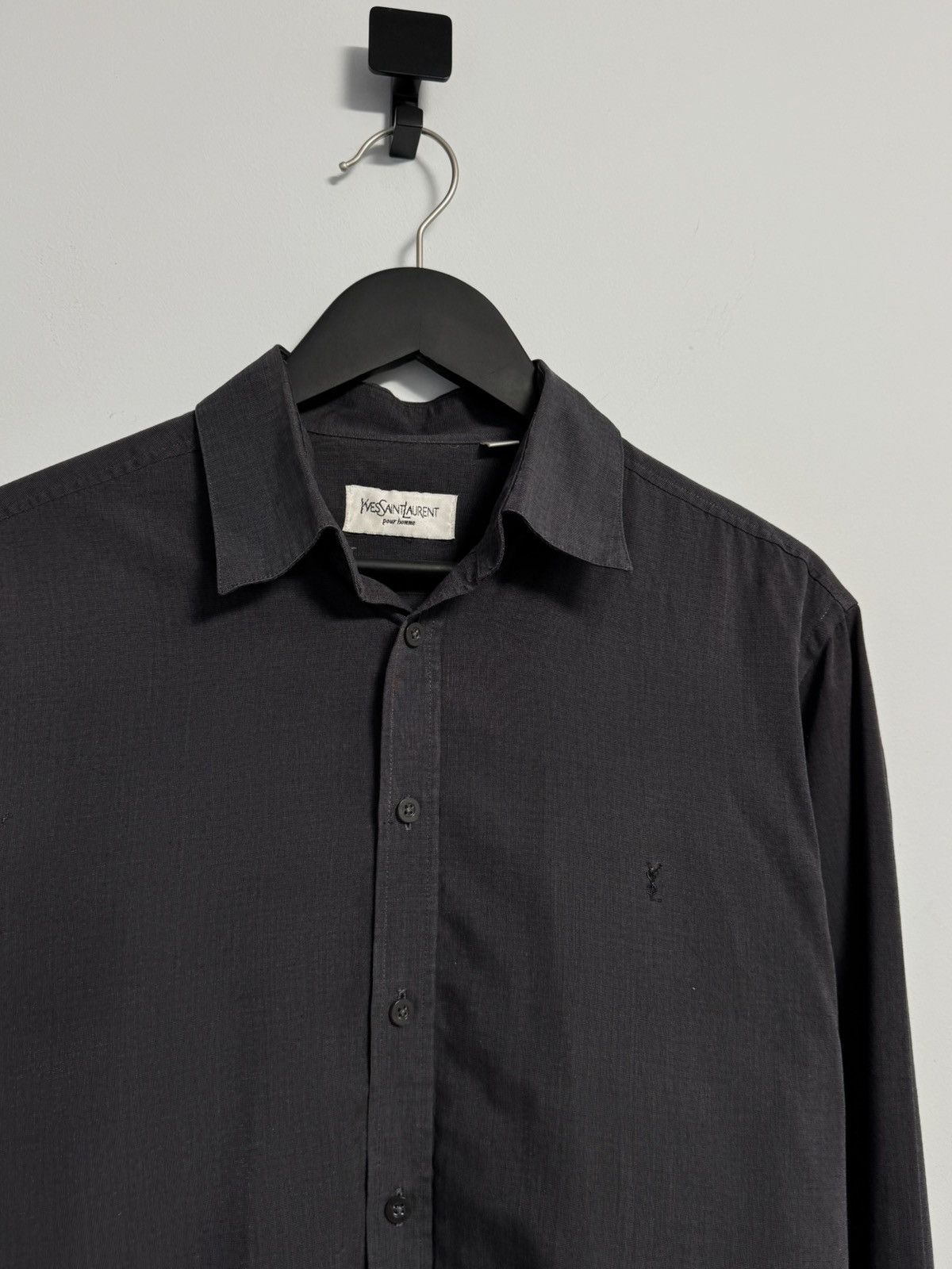 Yves Saint Laurent Yves Saint Laurent Button Up Shirt Luxury Size US L / EU 52-54 / 3 - 2 Thumbnail