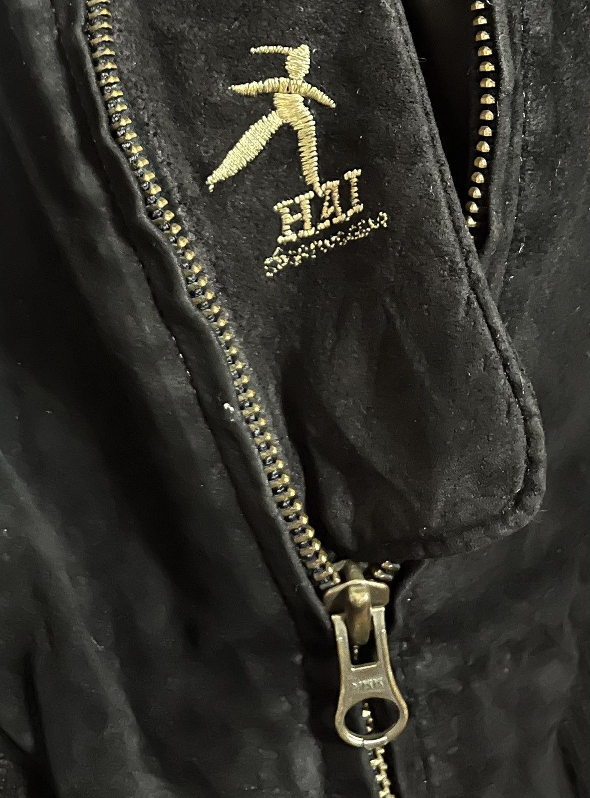 Hai Sporting Gear Vintage hai sporting gear boxy black oversized bomber jacket Size US XL / EU 56 / 4 - 4 Thumbnail