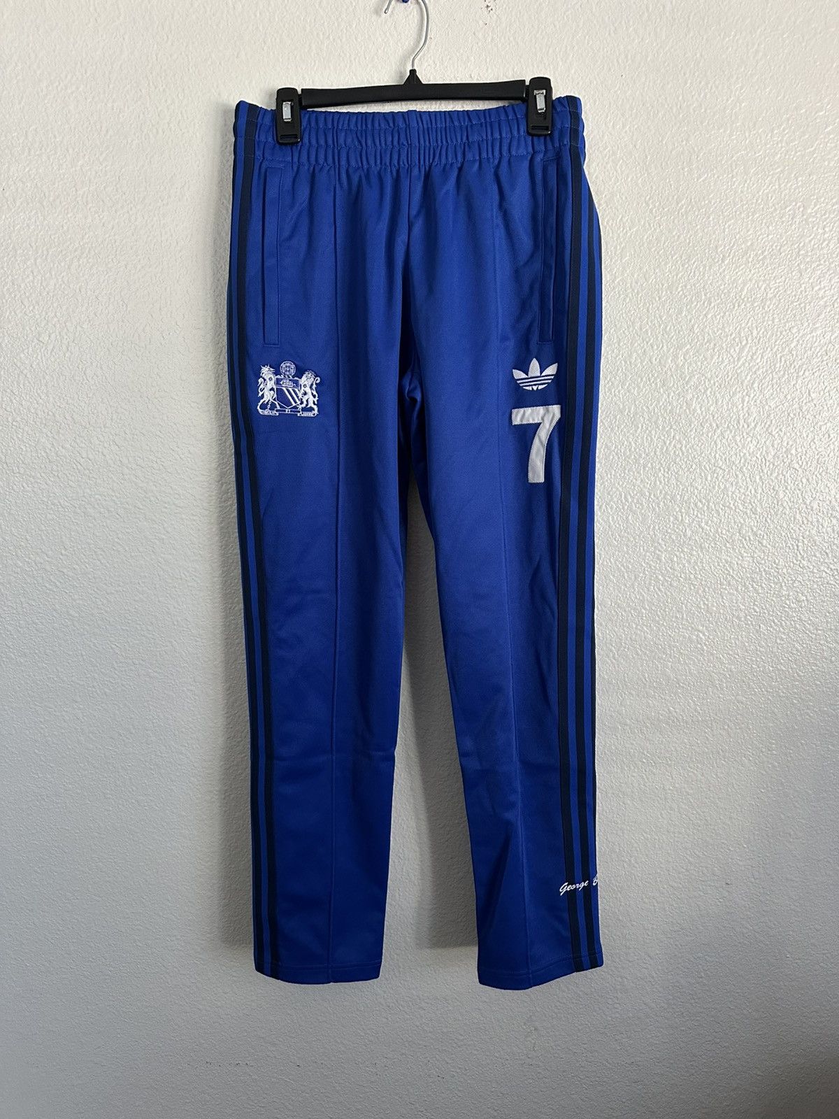 Adidas Adidas Manchester United George Best #7 Track Soccer Pants Size US 32 / EU 48 - 1 Thumbnail