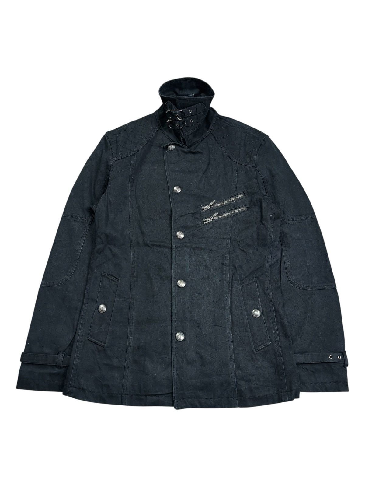 BUFFALO BOBS 2000s FGM - Vkei Style Multizips Gimmick Pocket Jacket Size US M / EU 48-50 / 2 - 2 Thumbnail