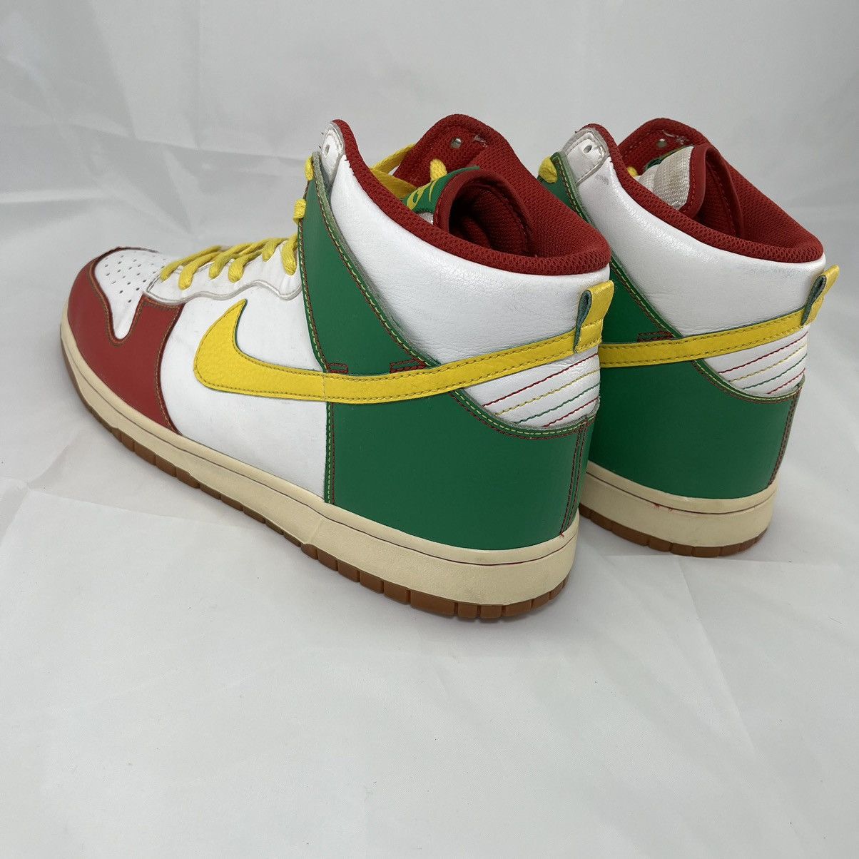 Size 12 2012 Rare Nike Dunk High Rasta