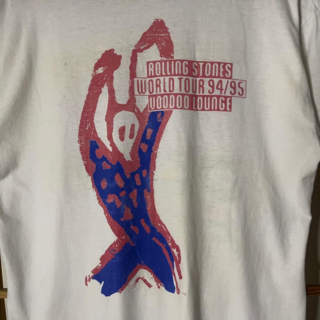 Band Tees Vtg Brockum Rolling Stone 90s Voodoo Lounge Tour Tshirt Size US L / EU 52-54 / 3 - 4 Thumbnail