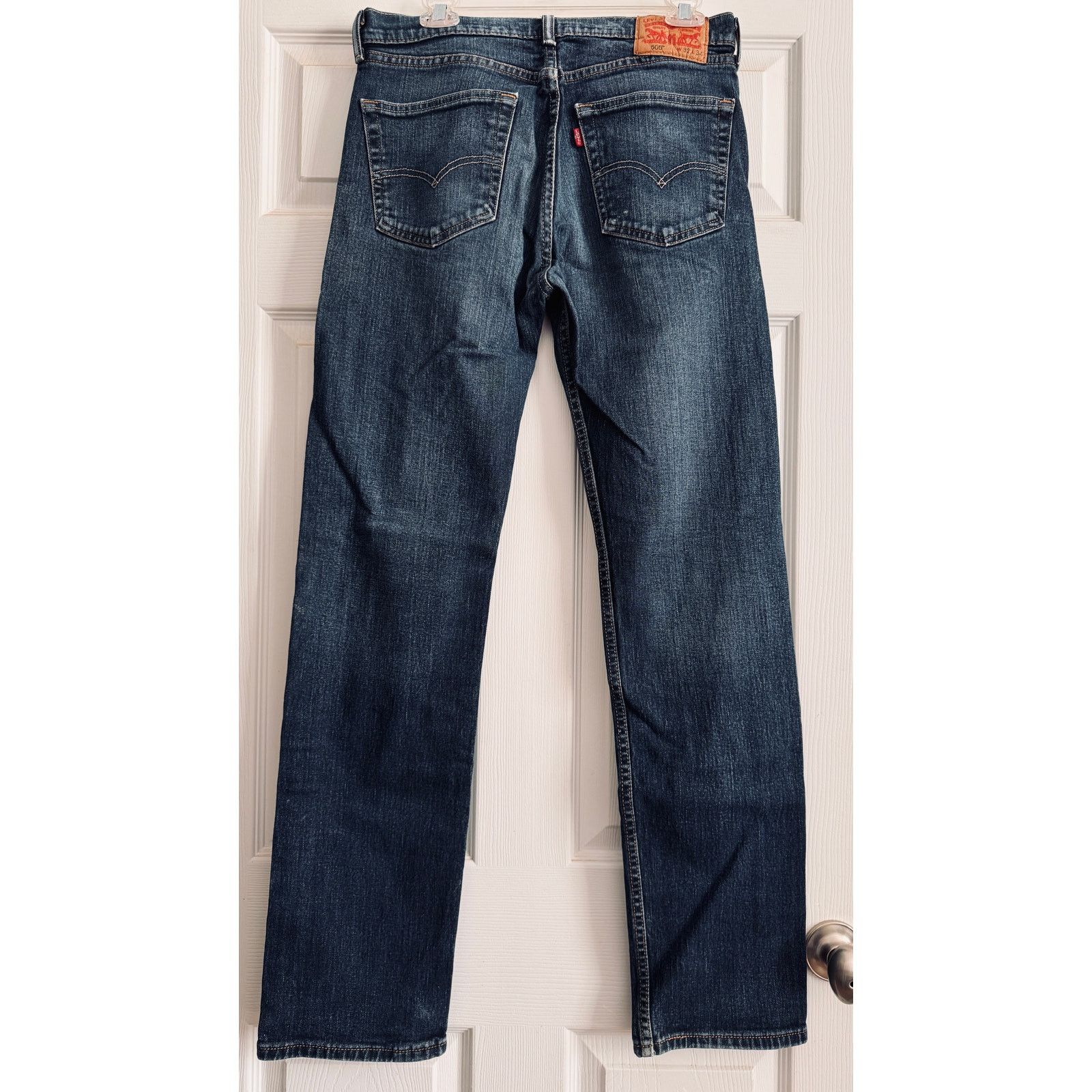 Levi's Mens Levis 505 W 32 L 34 Blue Jeans Size US 32 / EU 48 - 4 Thumbnail