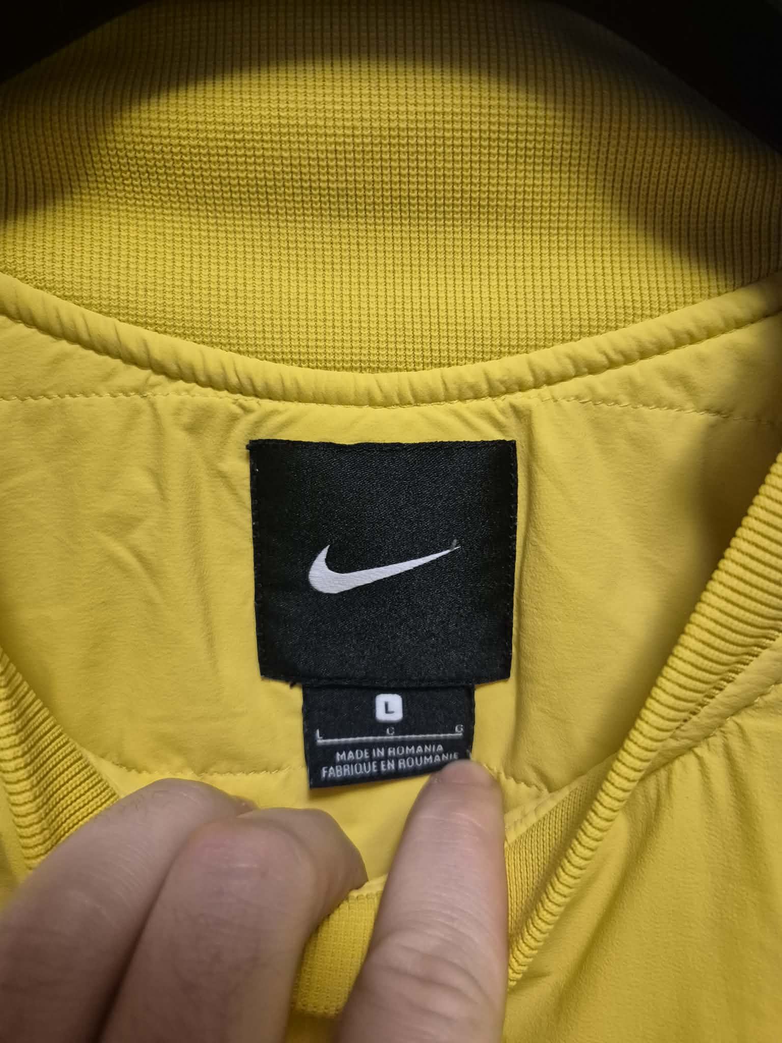 Stone Island Nike x Stone Island Yellow Comfort Tech Composite Jumper Size US L / EU 52-54 / 3 - 5 Thumbnail