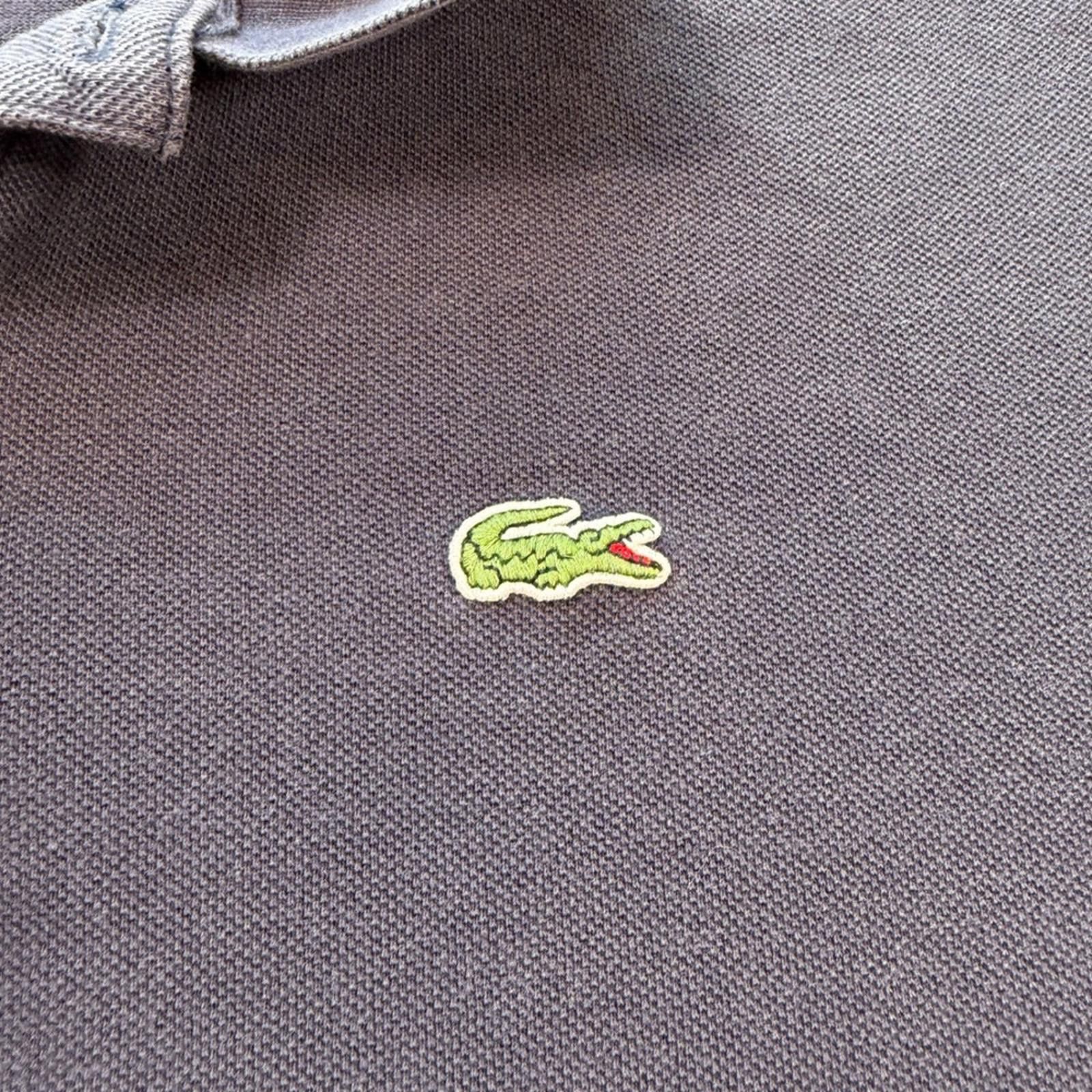 Lacoste Lacoste Mens Navy Blue Pique Cotton Polo Shirt 6 XL Size US XL / EU 56 / 4 - 6 Thumbnail