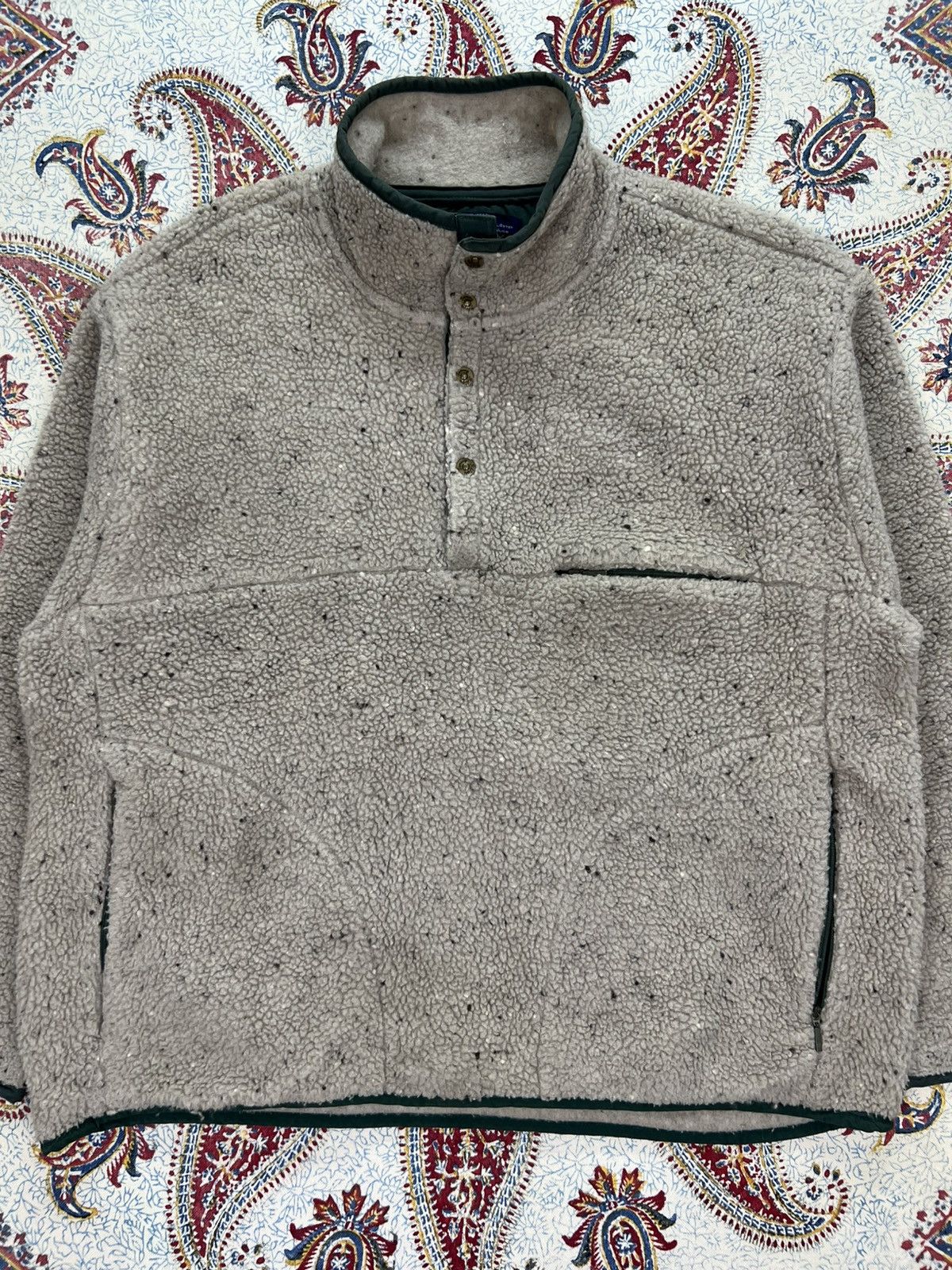 Tommy Hilfiger Tommy Hilfiger Sherpa Fleece Pullover Jacket Size US L / EU 52-54 / 3 - 3 Thumbnail