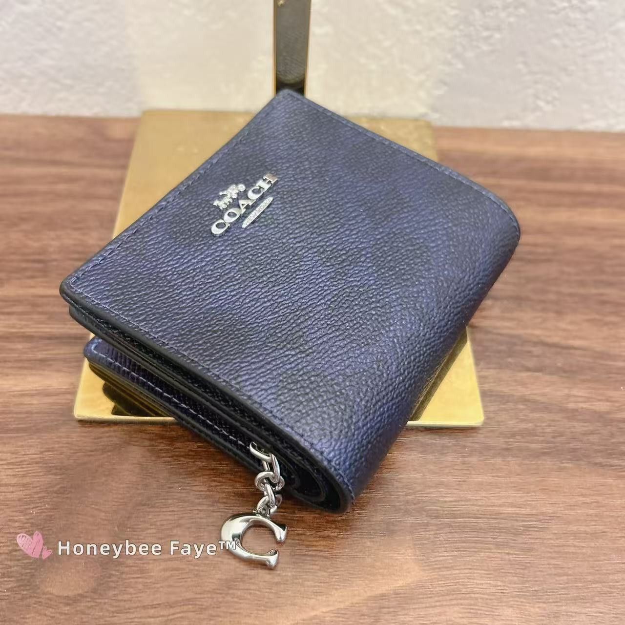 Coach NWT Coach Snap Wallet In Signature Canvas CCL96 Size ONE SIZE - 2 Thumbnail