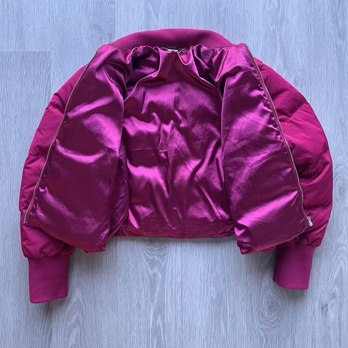 Alexander McQueen Alexander McQueen Mainline Goose Down Silk Puffer Jacket Size S / US 4 / IT 40 - 4 Thumbnail