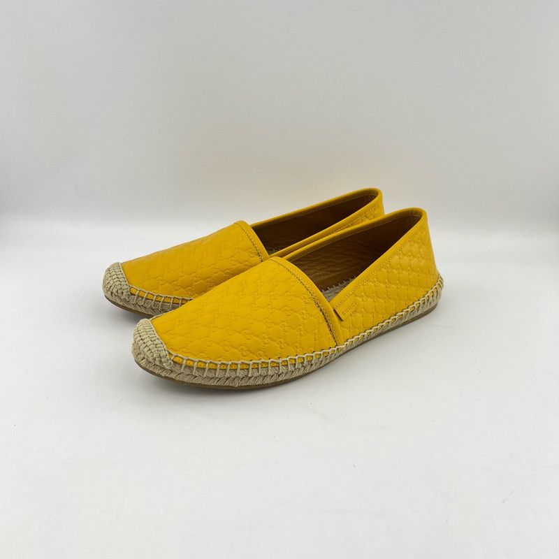 Gucci Gucci Classic Logo Print Versatile Yellow Fisherman Shoes 0079 Size US 7.5 / EU 40-41 - 1 Thumbnail