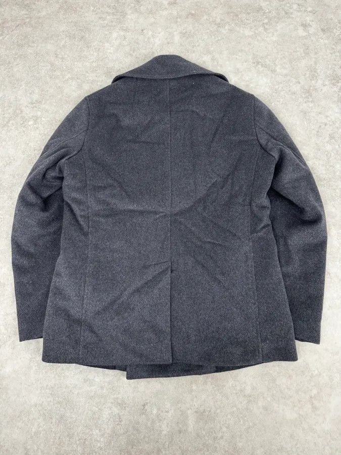 Emporio Armani SS2020 Emporio Armani Grey Wool Classy Officer Duffle Coat Size US M / EU 48-50 / 2 - 4 Thumbnail