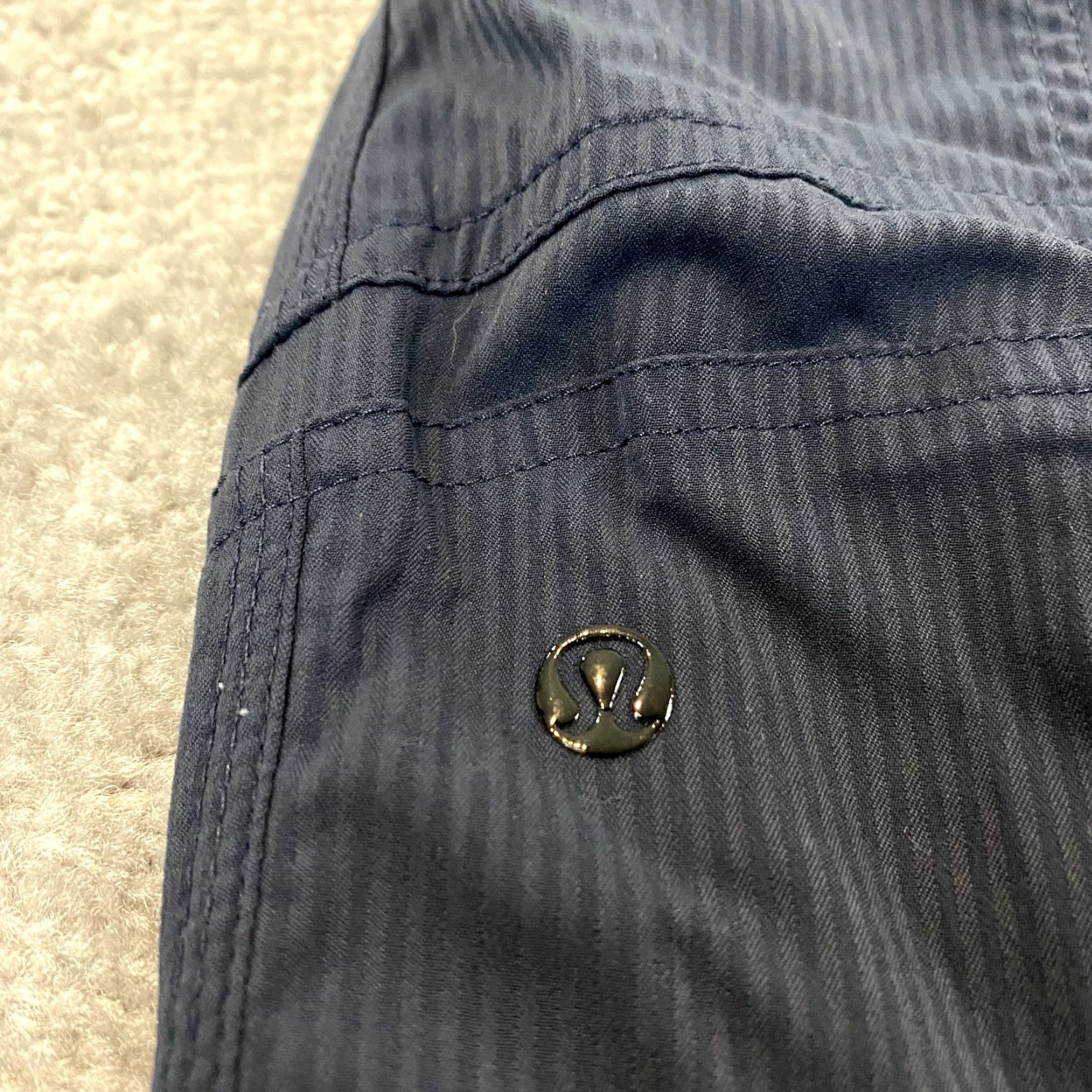 Lululemon Lululemon Pants Mens Small 28x29 Straight Blue Athletic Elastic Waist Gym Run Size US 29 - 2 Thumbnail
