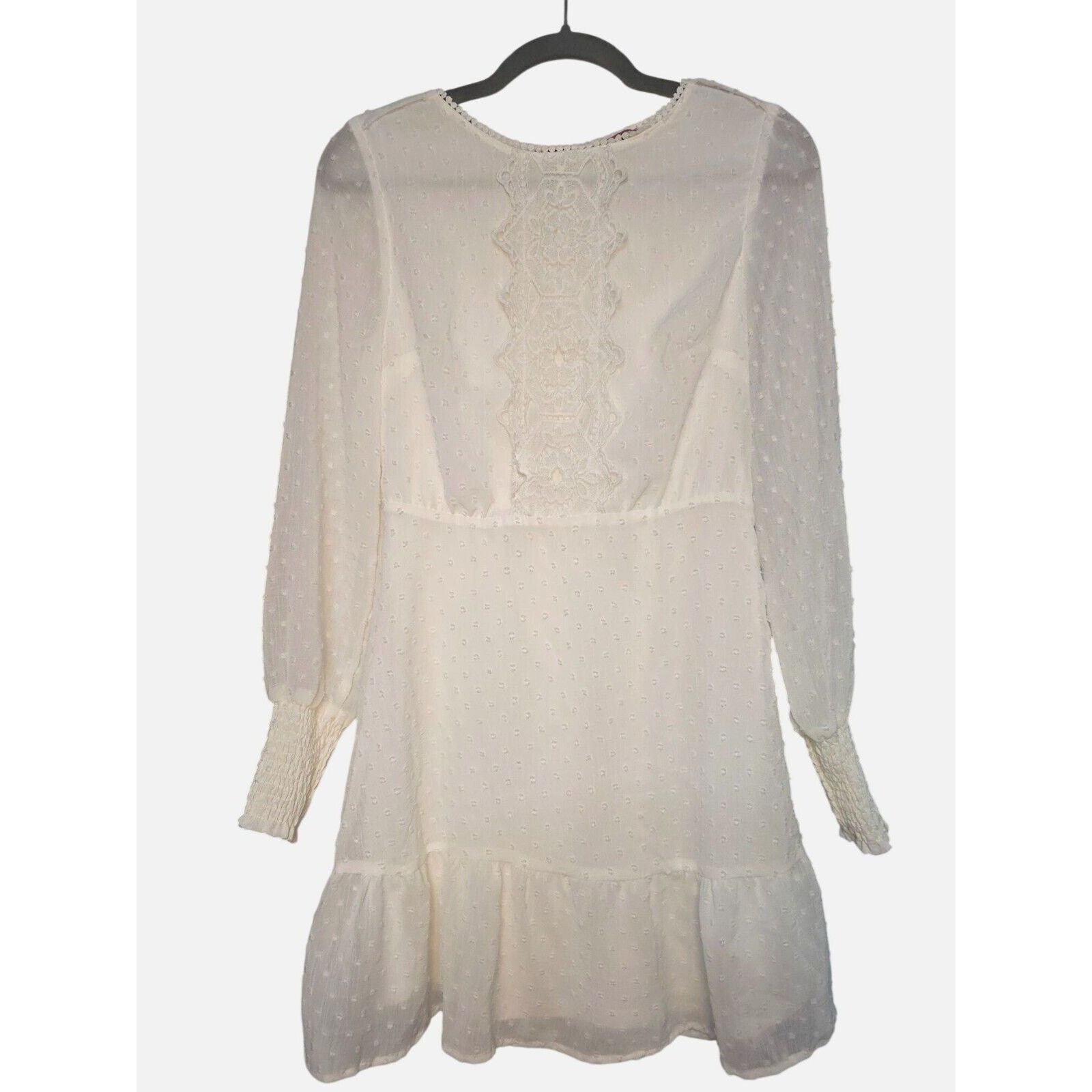 & Other Stories Andree 93763-SP Women’s White Dress Bridal Graduation Small Size S / US 4 / IT 40 - 1 Thumbnail