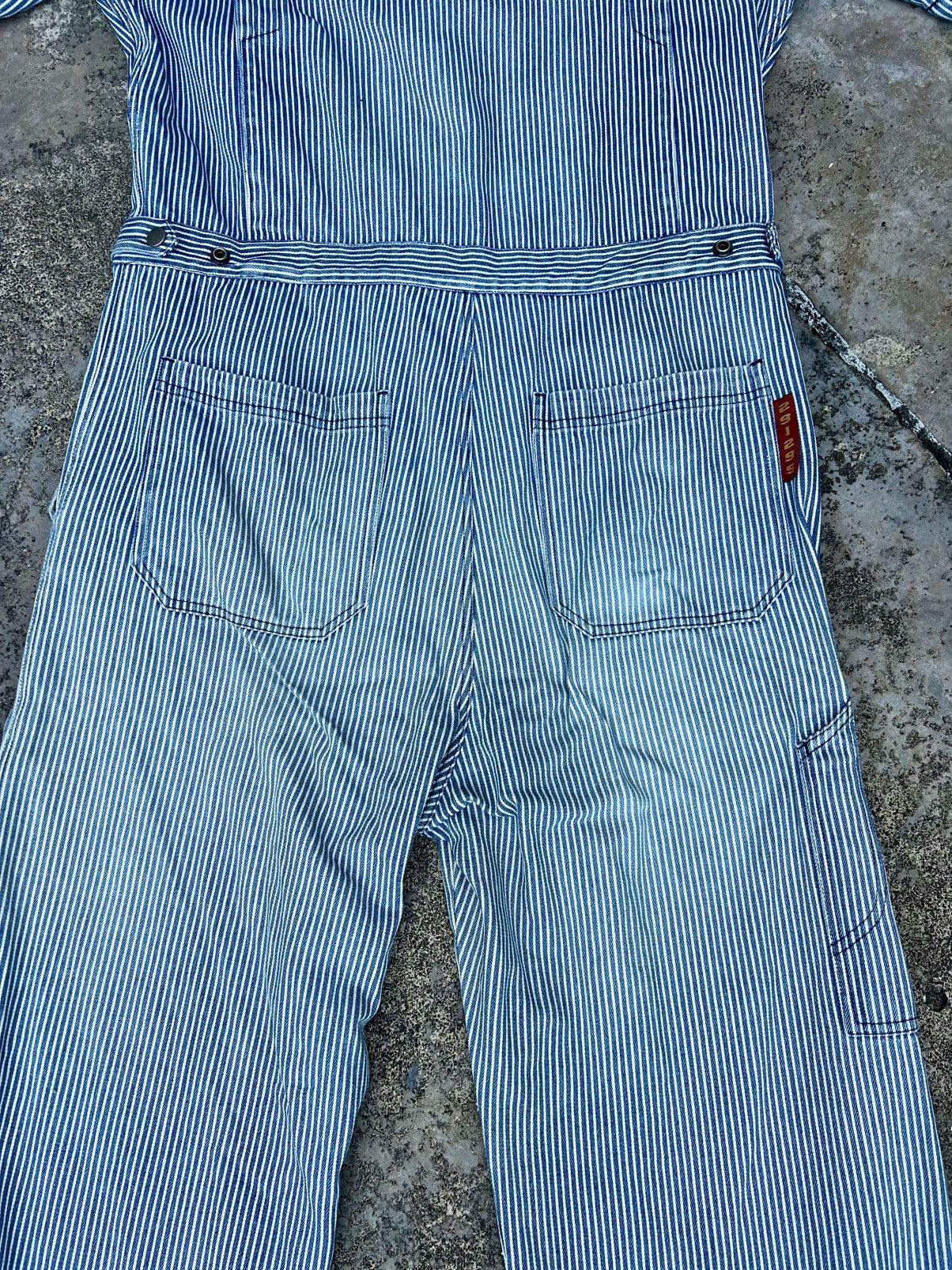 20471120 × Hysteric Glamour × Japanese Brand VINTAGE 291295HOMME HICKORY OVERALLS DENIM Size US M / EU 48-50 / 2 - 12 Thumbnail