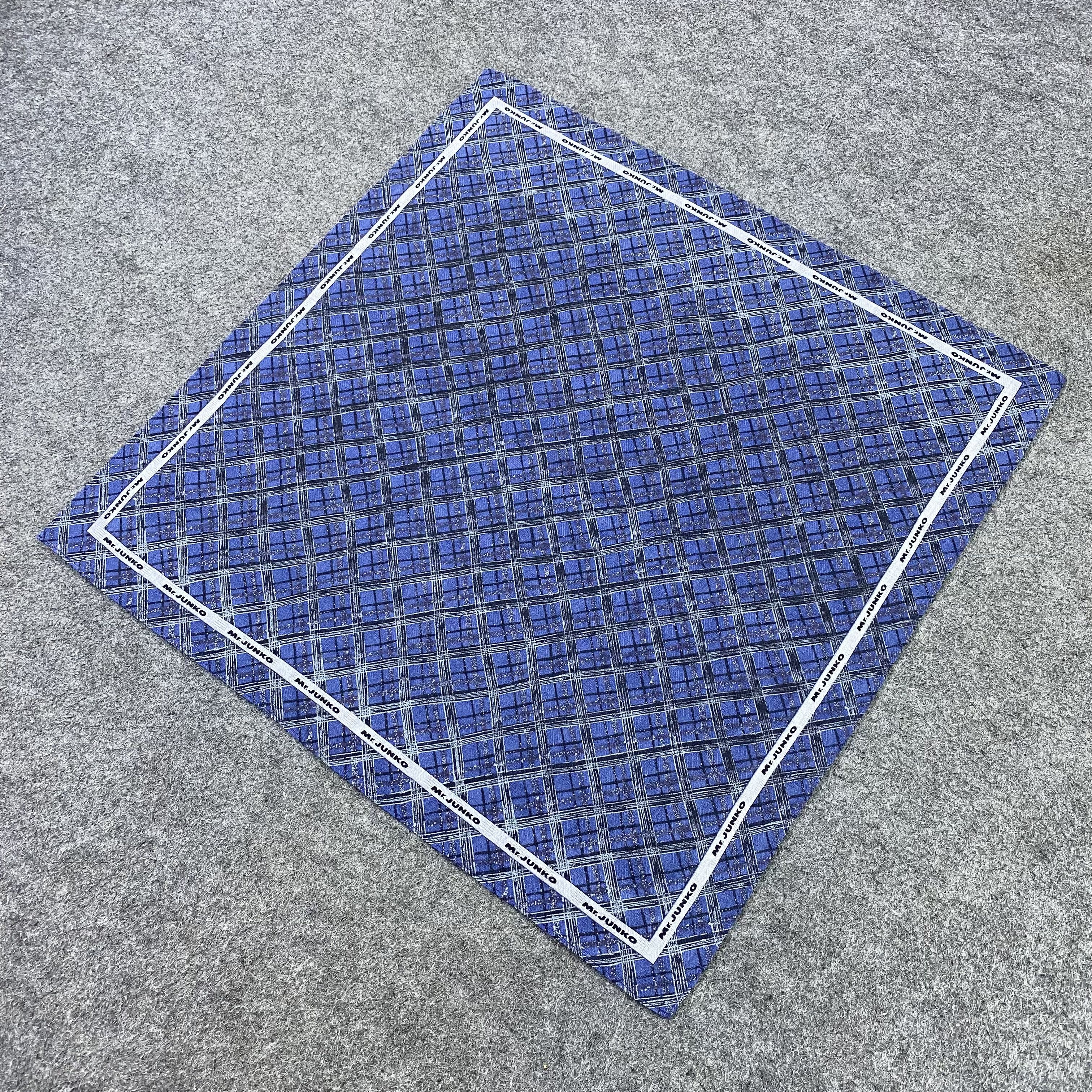 Japanese Brand Mr.Junko Handkerchief Neckerchief Bandana-B1714 Size ONE SIZE - 4 Thumbnail