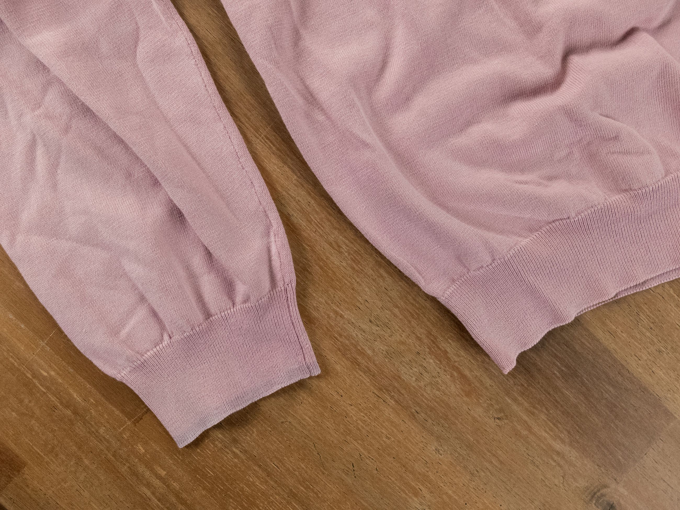 Fay FAY Italy pink knit cotton crewneck sweater XXL q Size US XXL / EU 58 / 5 - 5 Thumbnail