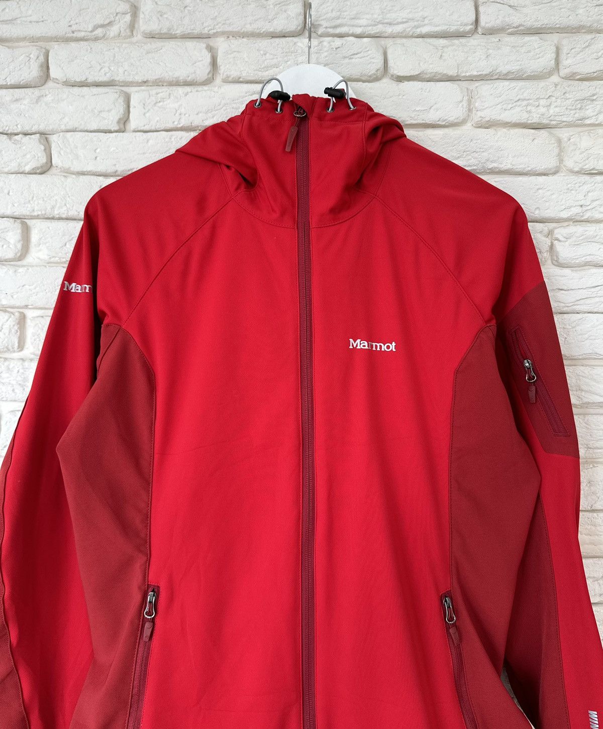 Marmot Marmot Gore Windstopper Hooded Logo Jacket Zipper Women's L Size L / US 10 / IT 46 - 3 Thumbnail