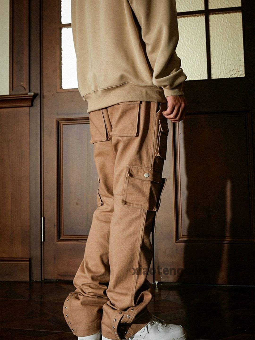 Designer × Japanese Brand × Vintage utility military outdoor skate hiphop flared cargo pants Size US 32 / EU 48 - 8 Thumbnail