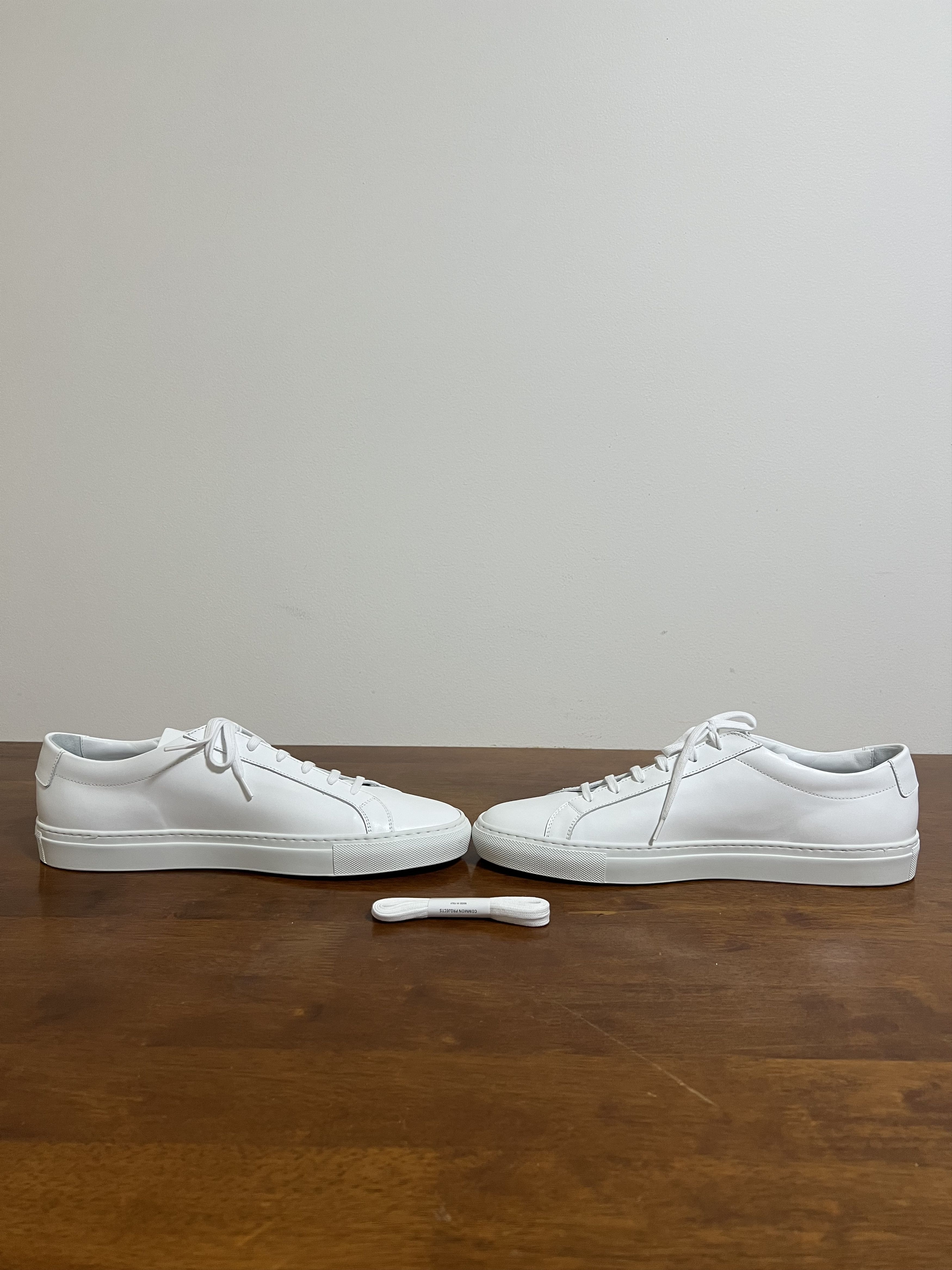 Common Projects 💚 Common Projects Original Achilles Low White EU 46 NEW Size US 13 / EU 46 - 3 Thumbnail