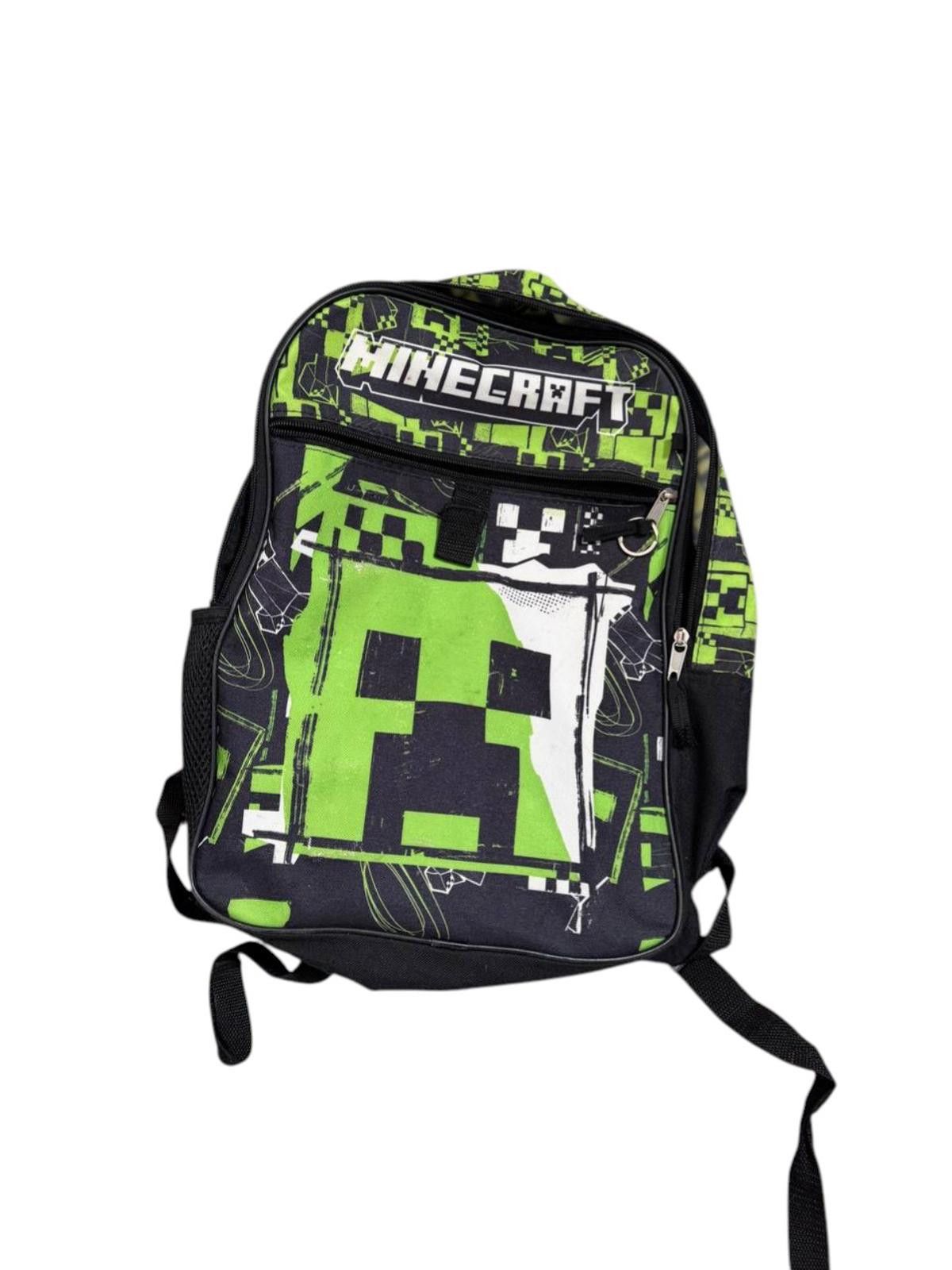 Other Minecraft Creeper Backpack – Black/Green – 2023 Size ONE SIZE - 1 Thumbnail