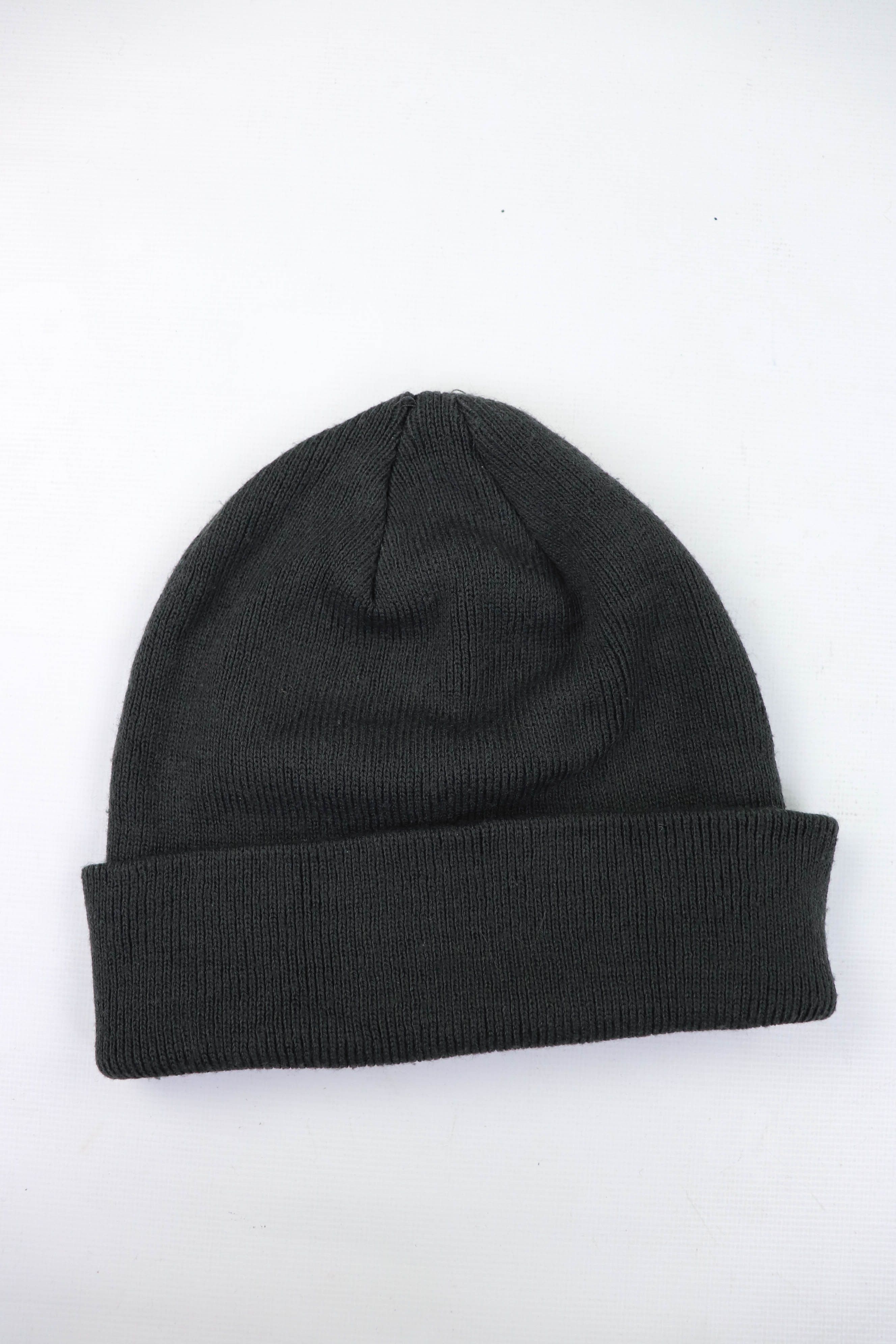 New Era × New York Yankees × Vintage 90s Vintage New Era New York Yankees Dark Gray Beanie Hat Size ONE SIZE - 2 Thumbnail