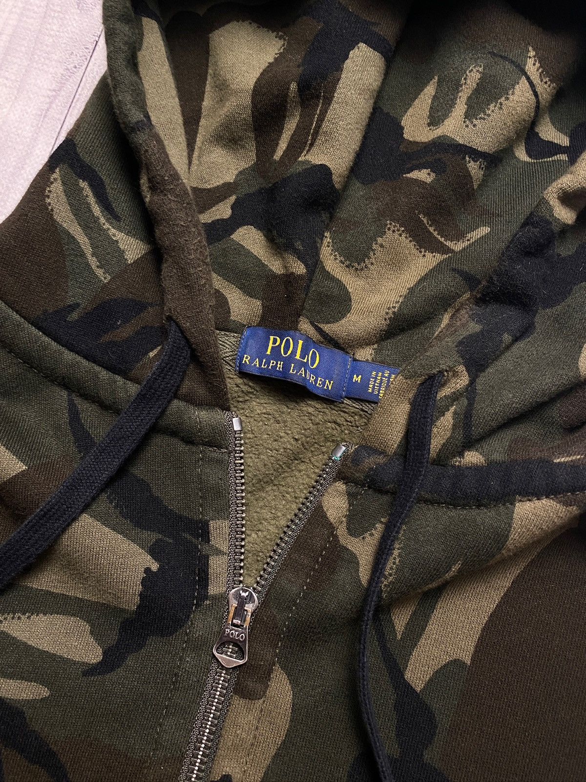 Polo Ralph Lauren Polo Ralph Lauren Camouflage zip hoodie vintage Size US M / EU 48-50 / 2 - 3 Thumbnail