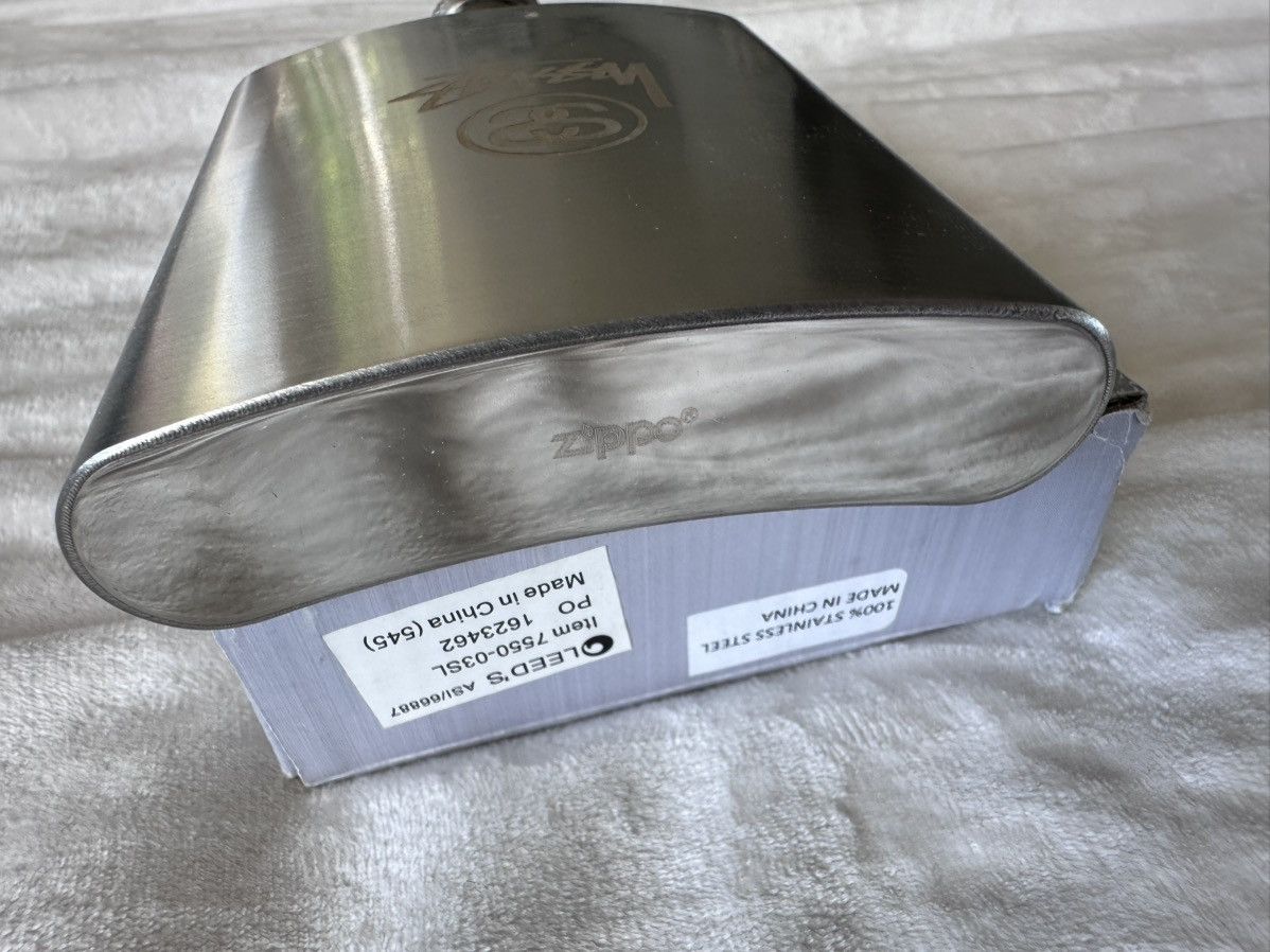 Stussy Zippo X Stussy Stock Lock Flask Size ONE SIZE - 2 Thumbnail