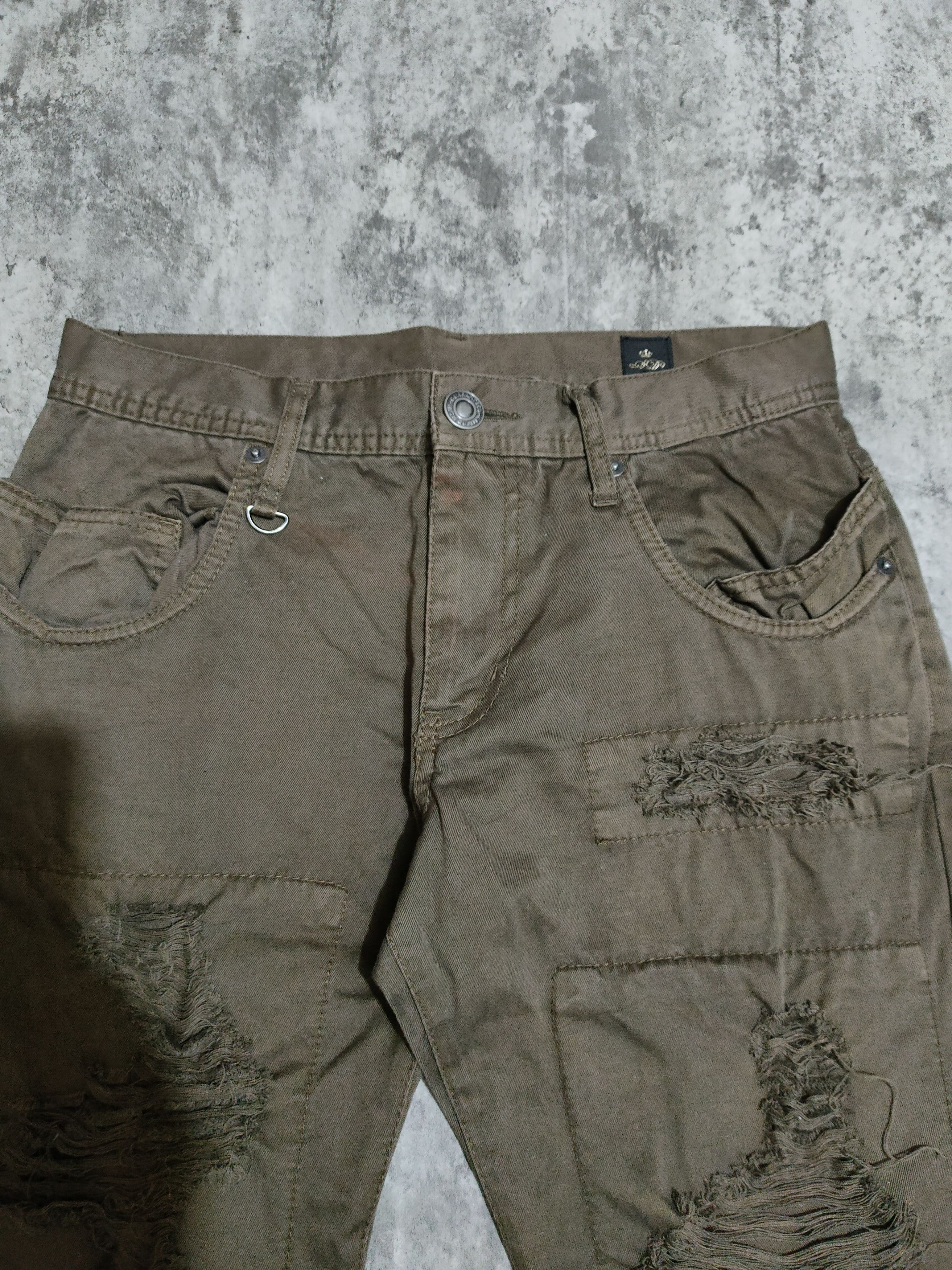 Hysteric Glamour × If Six Was Nine × Le Grande Bleu (L.G.B.) Semantic Design Punk style Buckle Pans Size US 30 / EU 46 - 5 Thumbnail