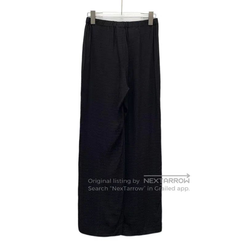 Prada Prada SizeS 22 styles of black mulberry silk casual trouser Size US 31 - 2 Thumbnail