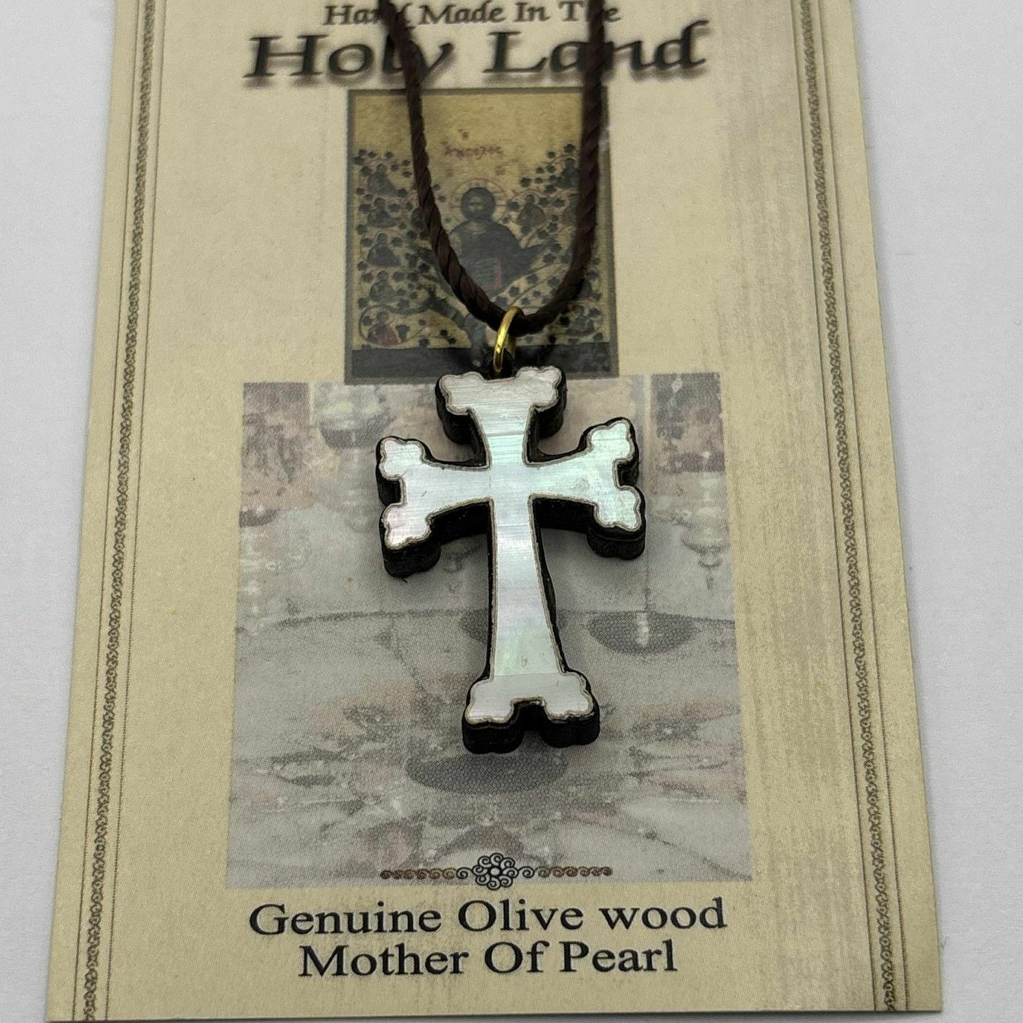 Other Western Cross Mother Of Pearl Necklace Size ONE SIZE - 2 Thumbnail