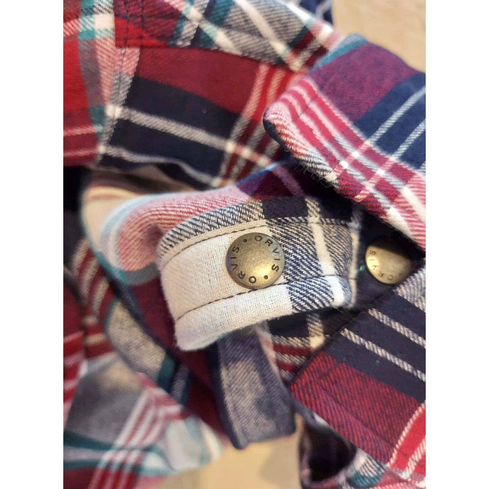 Orvis Orvis Shacket Jacket S Small Plaid Navy Blue Red Cotton 3-in-1 Mens Womens Boys Girls Product Category: Shirt? Size US S / EU 44-46 / 1 - 8 Thumbnail