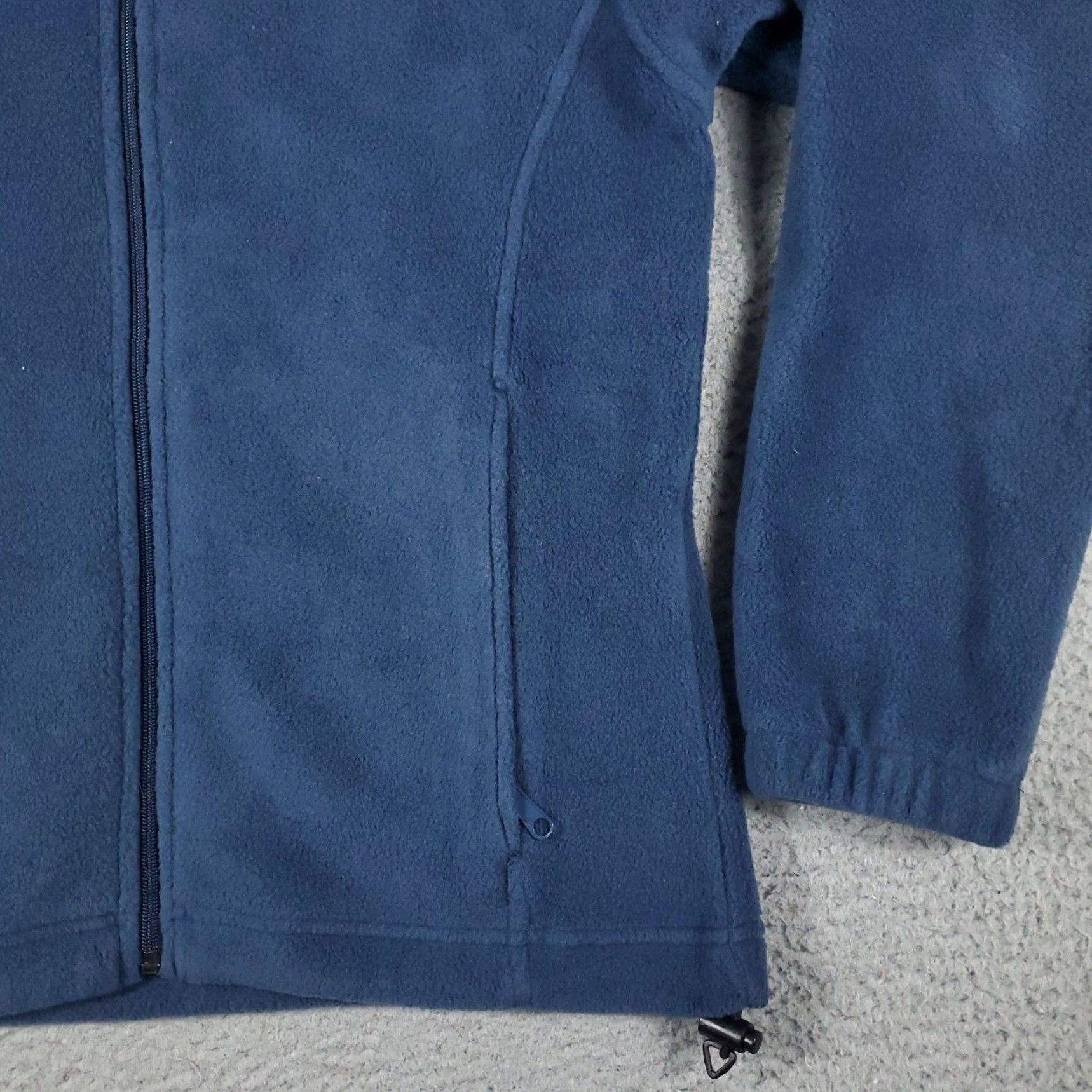 Vintage Columbia Fleece Jacket Womens Small Blue Full Zip Mid-Length Regular Fit Size S / US 4 / IT 40 - 5 Thumbnail
