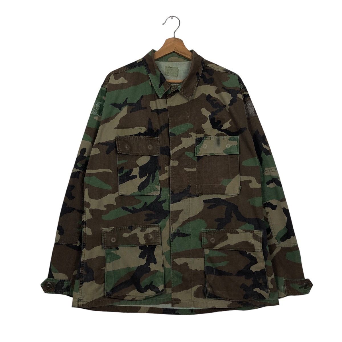 Vintage 📌Vintage Military Collection Jacket OG-107 Camouflage Cargo Size US M / EU 48-50 / 2 - 2 Thumbnail