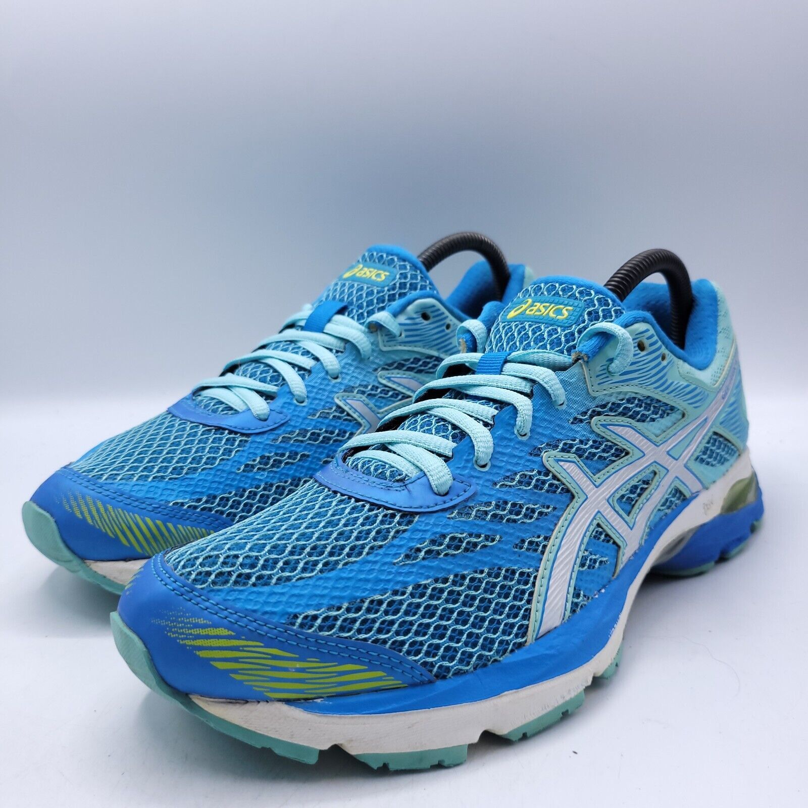 Asics Asics Gel-Flux 4 Shoe Womens Size 9.5 T764N Blue White Size US 9.5 / IT 39.5 - 1 Thumbnail