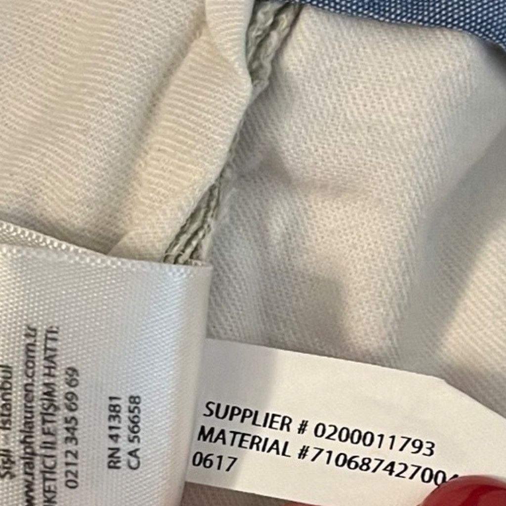 Polo Ralph Lauren Polo Ralph Lauren Chino Classic Fit 100% Cotton Khakis 36x31 Size US 36 / EU 52 - 8 Thumbnail