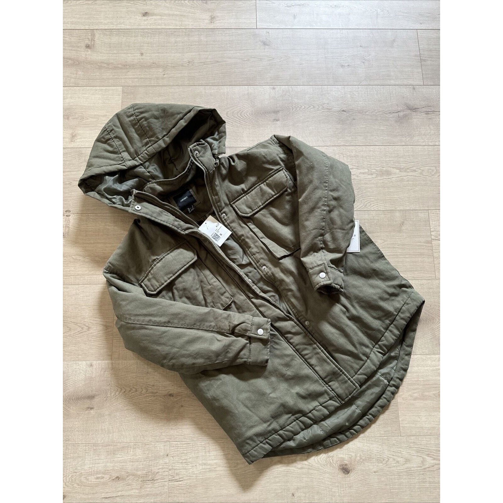 Forever 21 New Forever 21 Women’s Green Outwear/Jacket Size S Green Size S / US 4 / IT 40 - 1 Thumbnail