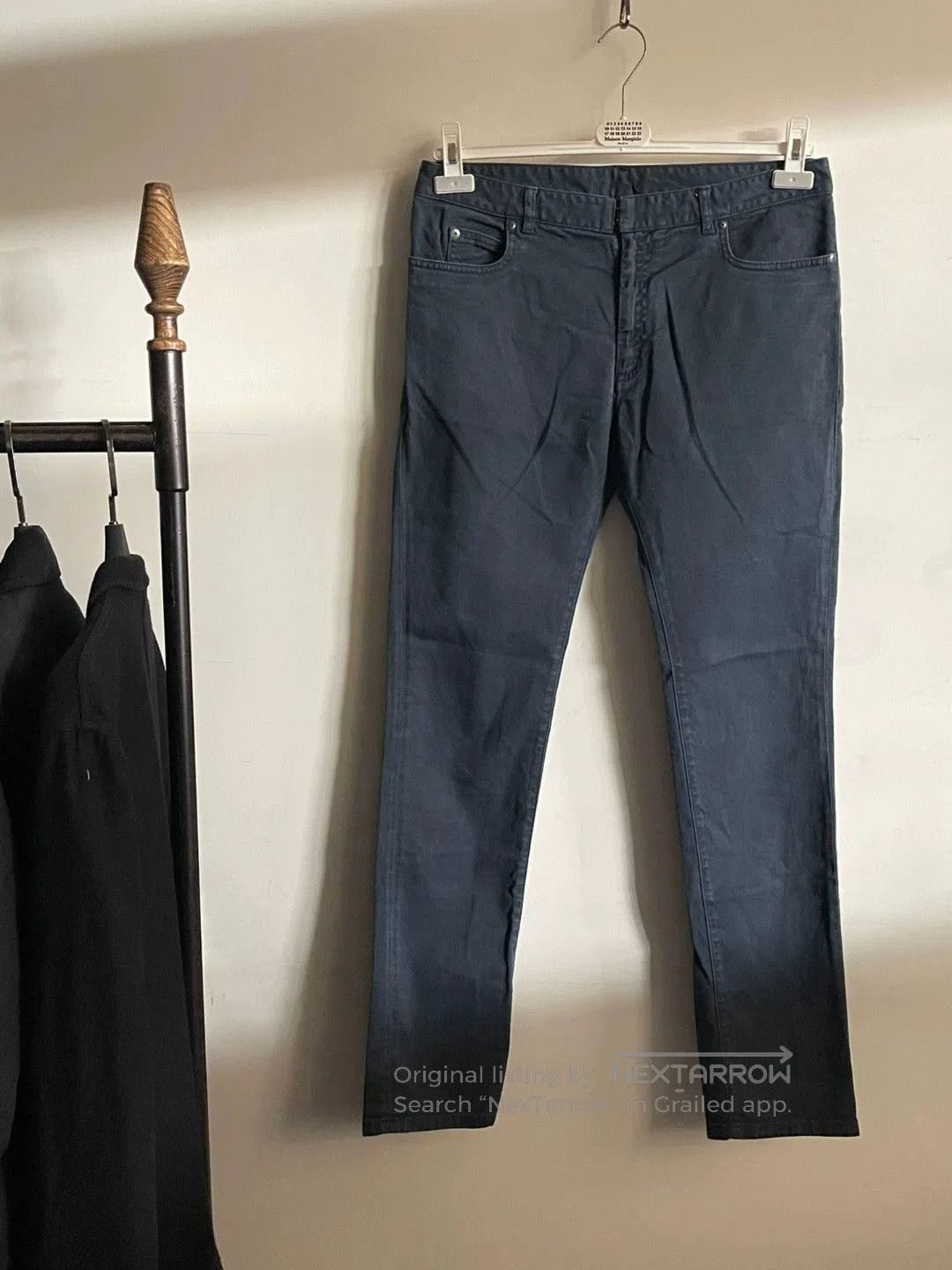 Maison Margiela Maison Margiela Black Blue Denim Pants. Size US 30 / EU 46 - 1 Thumbnail