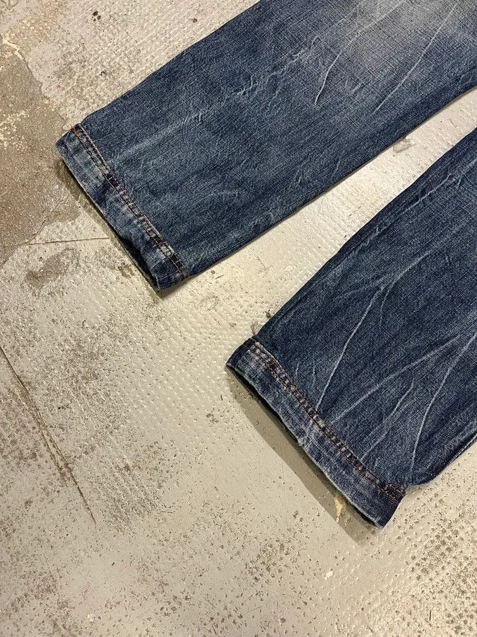 Dolce & Gabbana 2000s Dolce & Gabbana Blue Distressed Denim Jeans Size US 34 / EU 50 - 4 Thumbnail