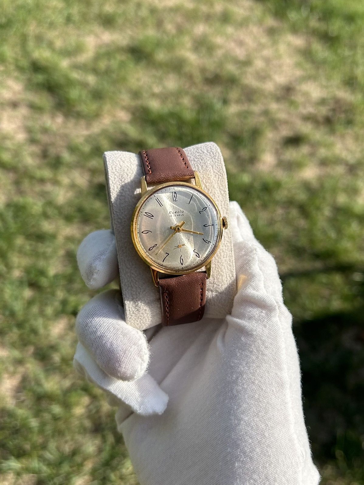 Vintage Vintage Watch Raketa USSR Soviet Mechanical 1970s Size ONE SIZE - 8 Thumbnail