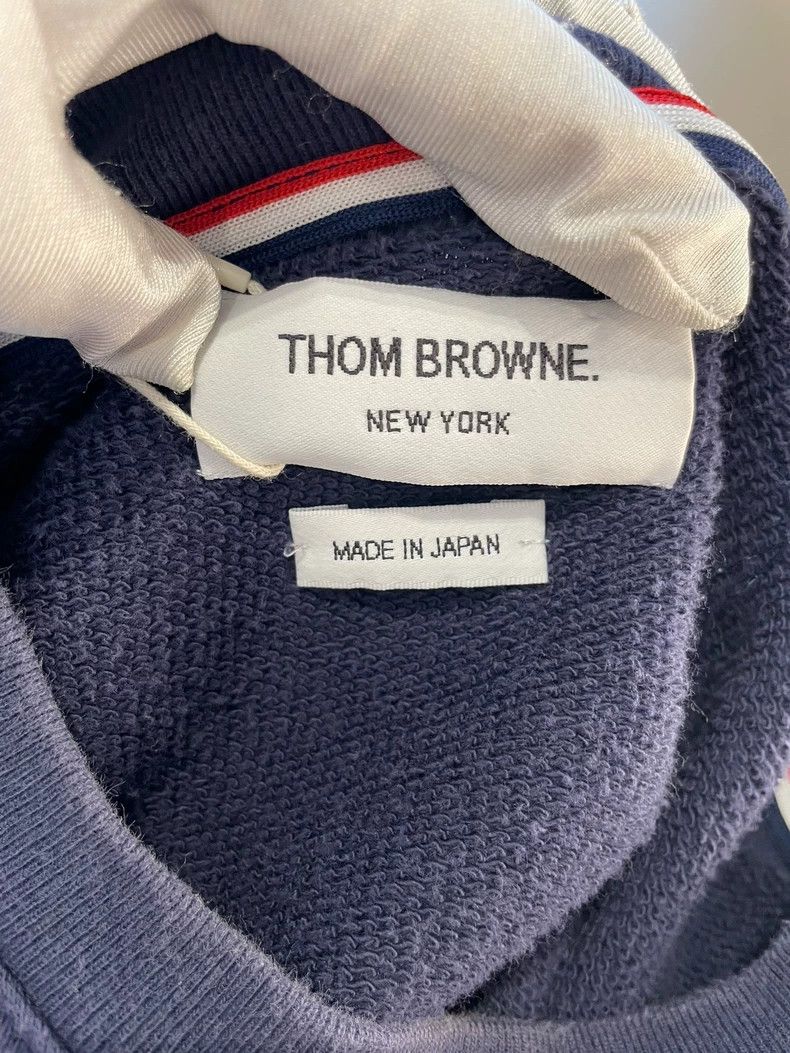 Thom Browne Thom Browne Dark blue cotton long sleeves Size US XS / EU 42 / 0 - 3 Thumbnail