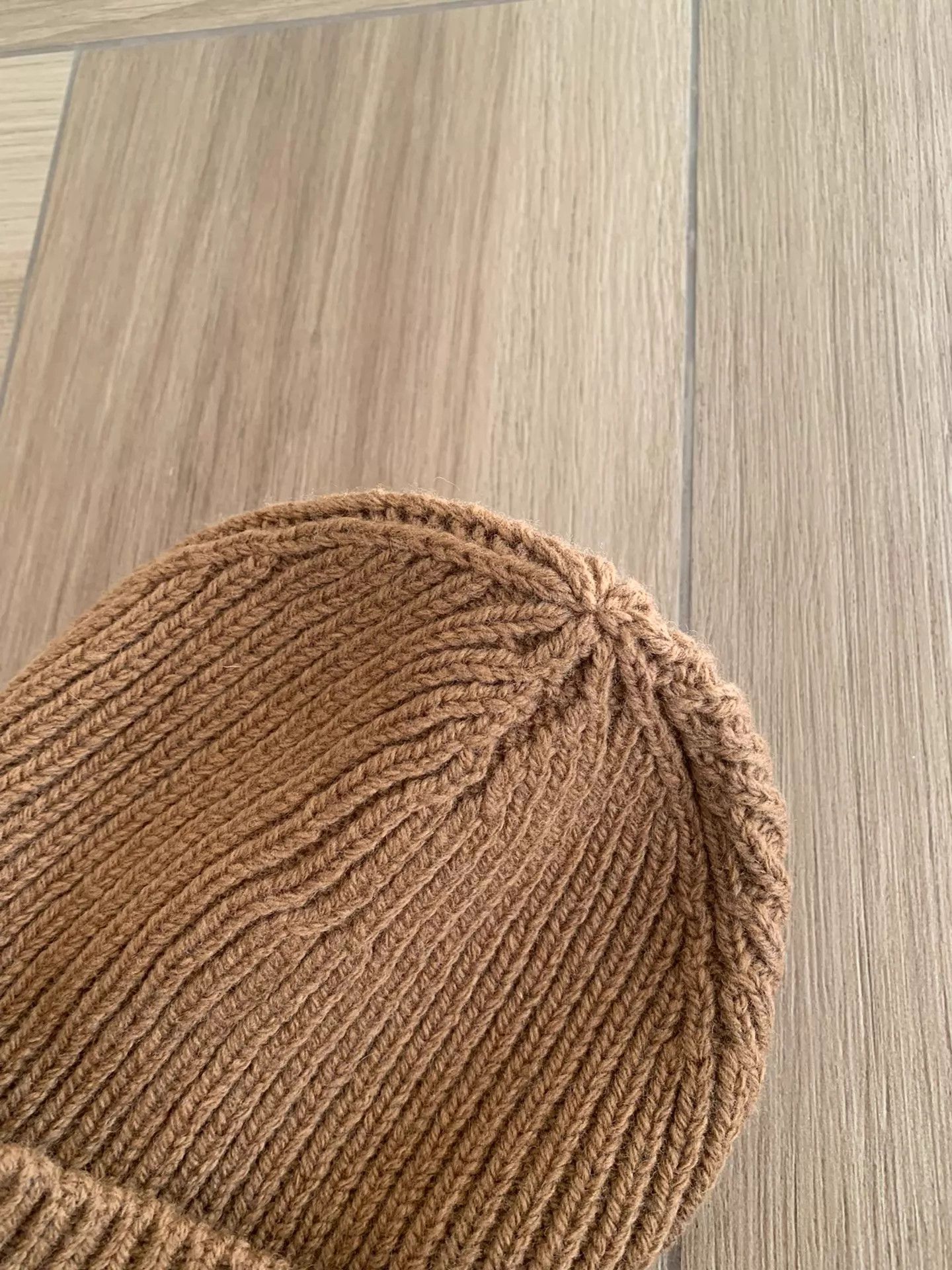 Sacai SACAI 25FW Collab Knit Beanie Khaki Size ONE SIZE - 8 Thumbnail