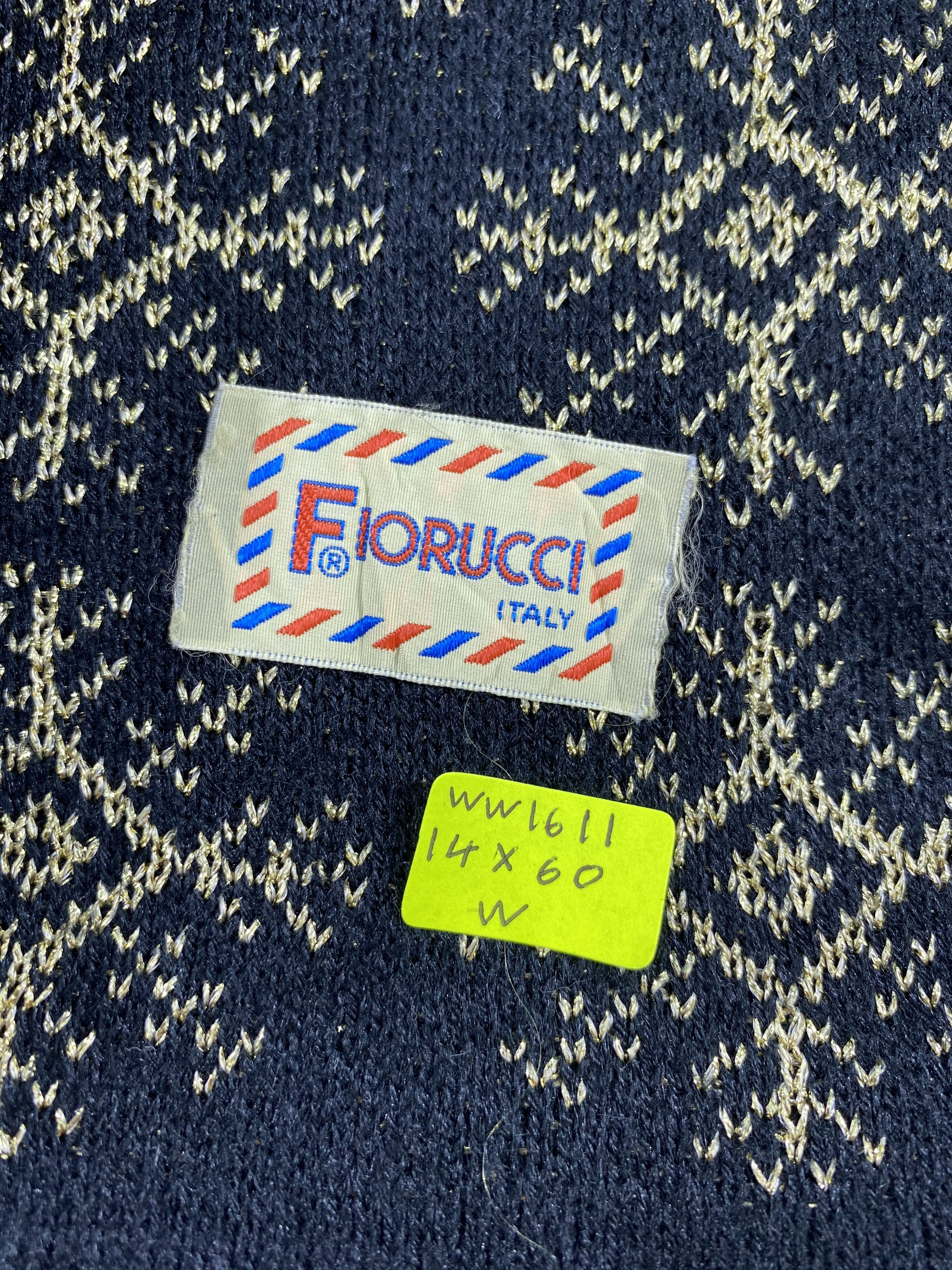 Fiorucci × Vintage Fiorucci Scarf / Muffler / Neckwear - WW1611 Size ONE SIZE - 4 Thumbnail