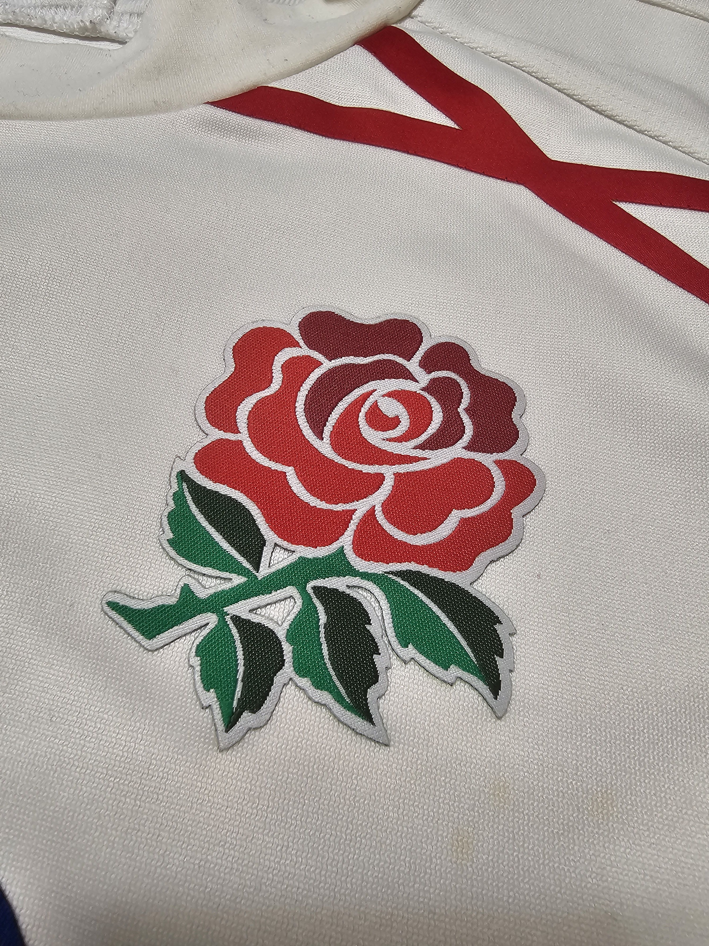 Nike ENGLAND 2008 RUGBY UNION JERSEY HOME SHIRT RUGBY JERSEY Size US S / EU 44-46 / 1 - 4 Thumbnail