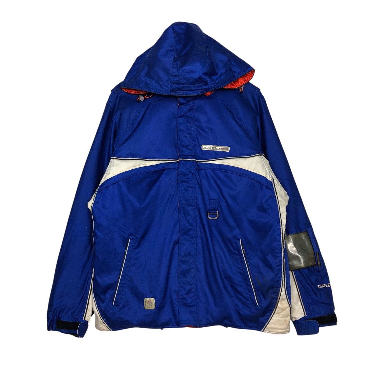 Japanese Brand Phenix FIS Tech Ski Shell — 90s Alpine Blue Racer Jacket Size US L / EU 52-54 / 3 - 2 Thumbnail