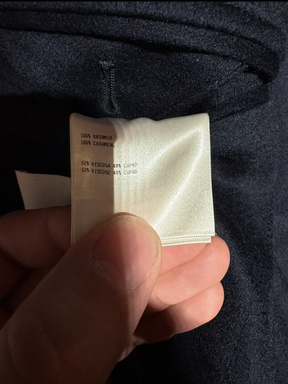 Lardini Lardini Double Breasted Cashmere Blazer Size 48R - 4 Thumbnail