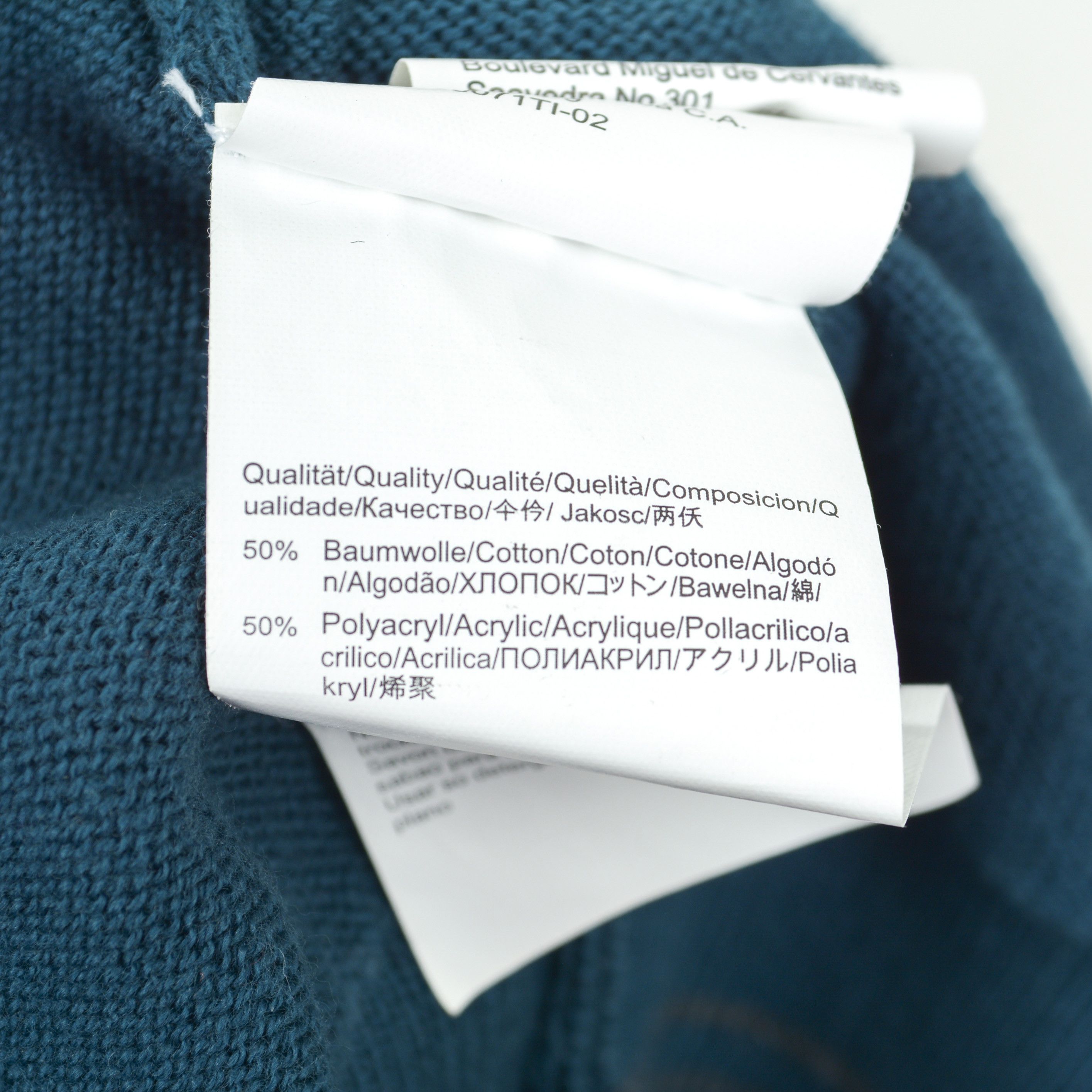 Hugo Boss Cotton Sweater V-Neck Pullover L Jumper acrylic knit office Size US L / EU 52-54 / 3 - 5 Thumbnail