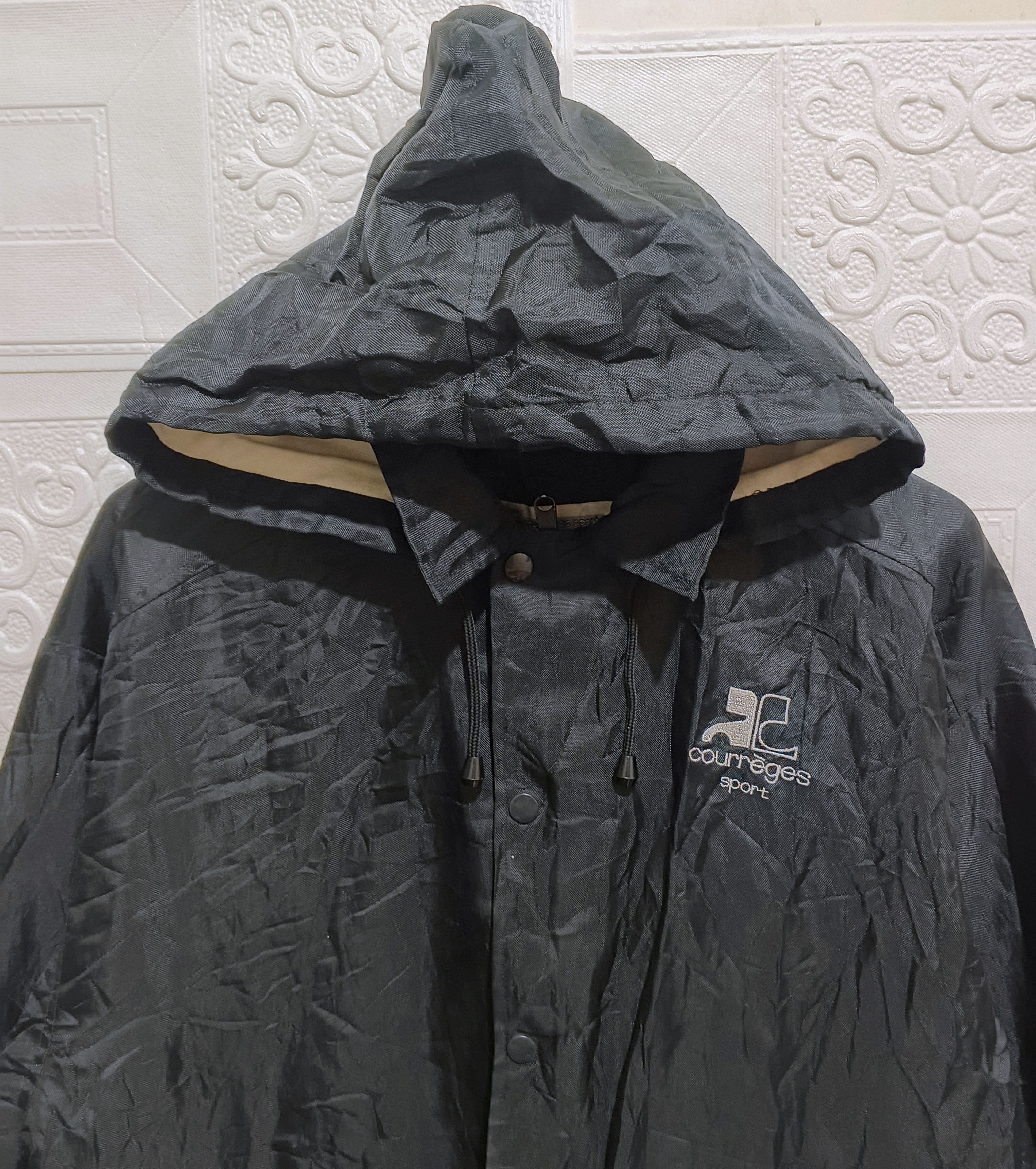 Courreges VINTAGE 90S COURREGES SPORT JACKET Size L / US 10 / IT 46 - 3 Thumbnail