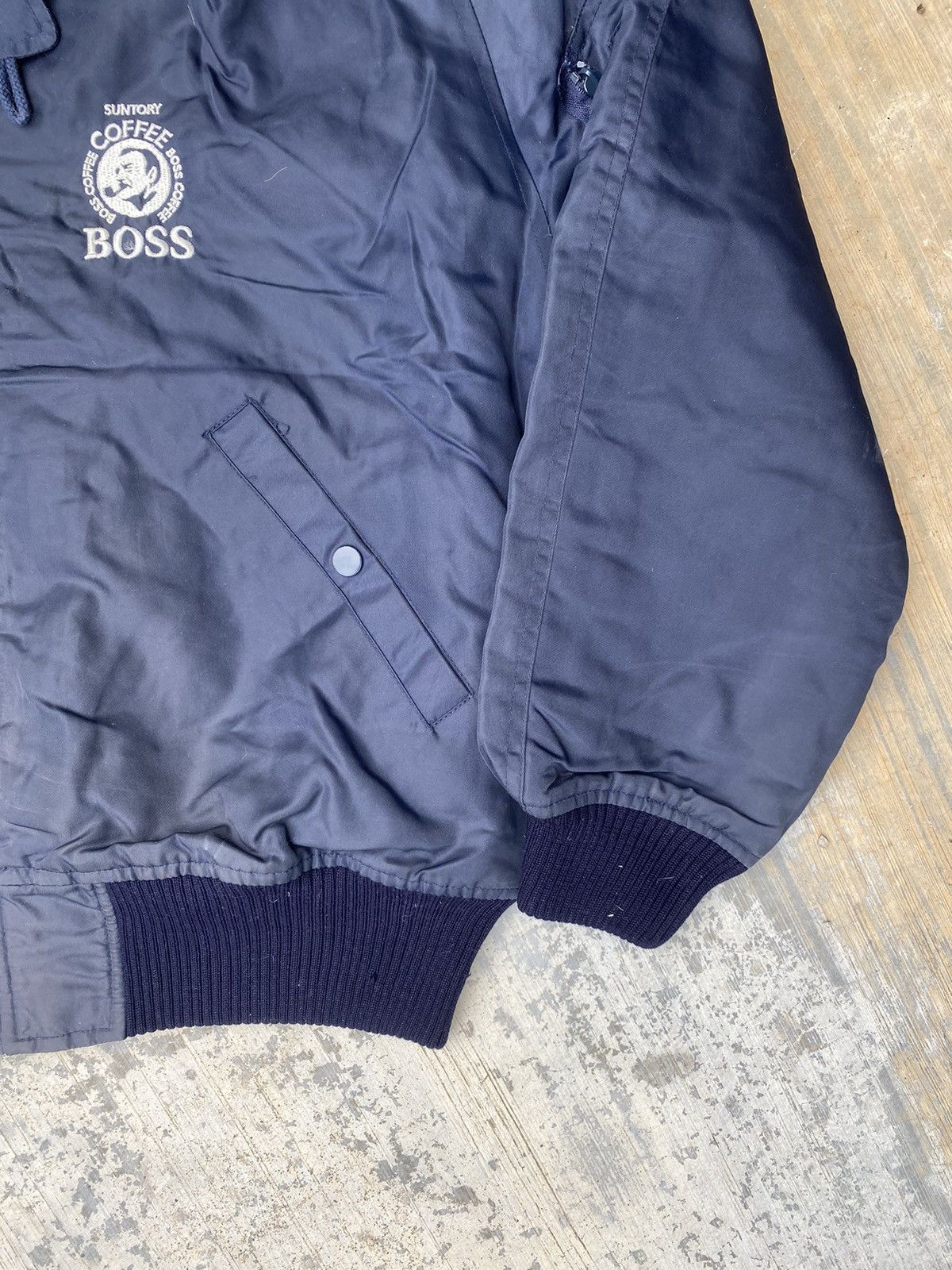 Japanese Brand Vintage N-2B Suntory Coffee Boos Bomber Jacket Size US L / EU 52-54 / 3 - 4 Thumbnail