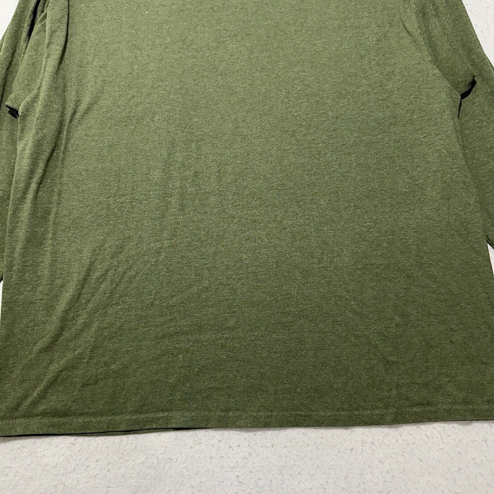 Fruit Of The Loom Fruit of the Loom XXL Olive Green Crewneck Pullover T Shirt Size US XXL / EU 58 / 5 - 4 Thumbnail